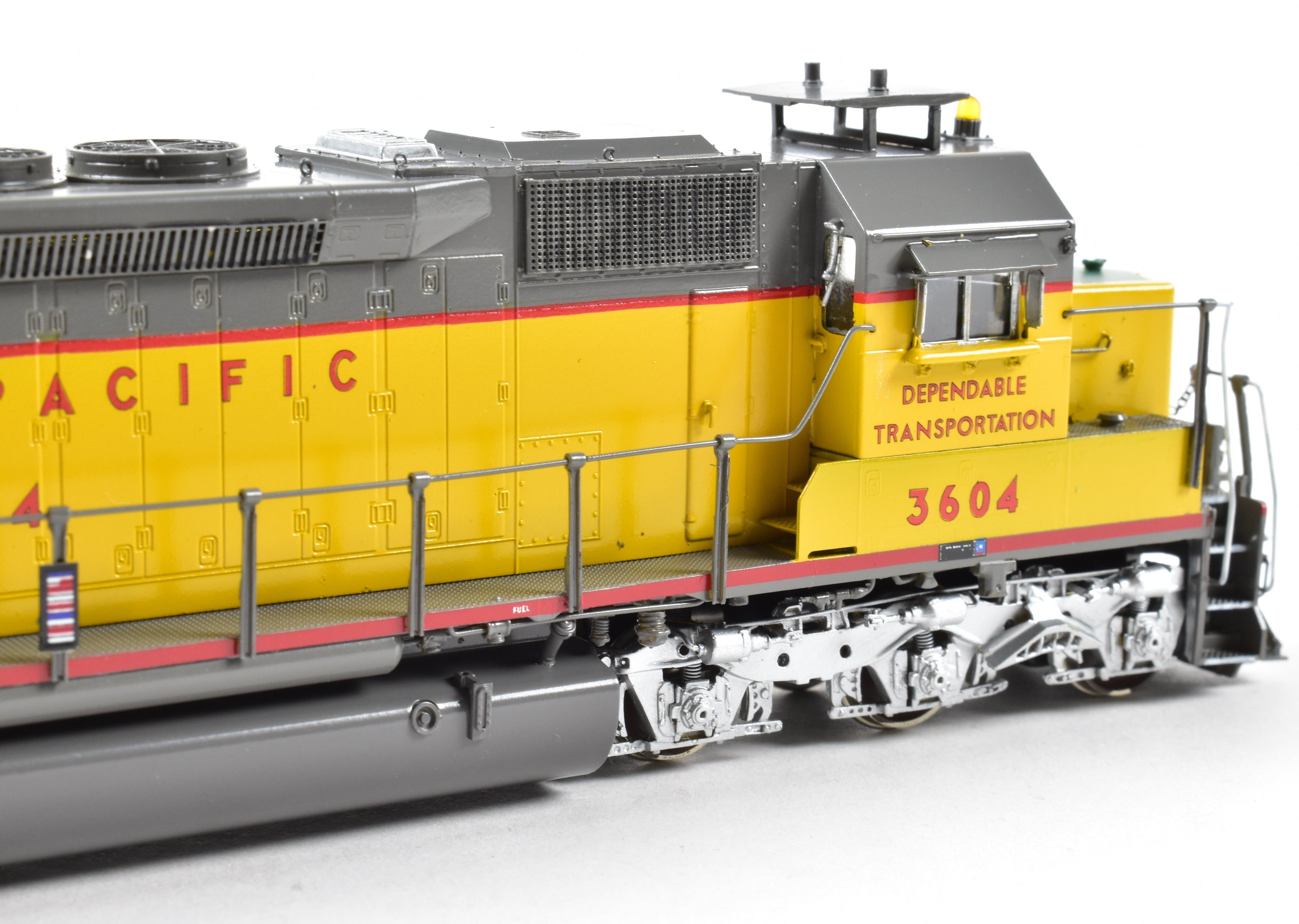 HO Scale Brass Union Pacific EMD SD45 Model Train Pro - Painted No. 3604 by Overland Models, Inc.