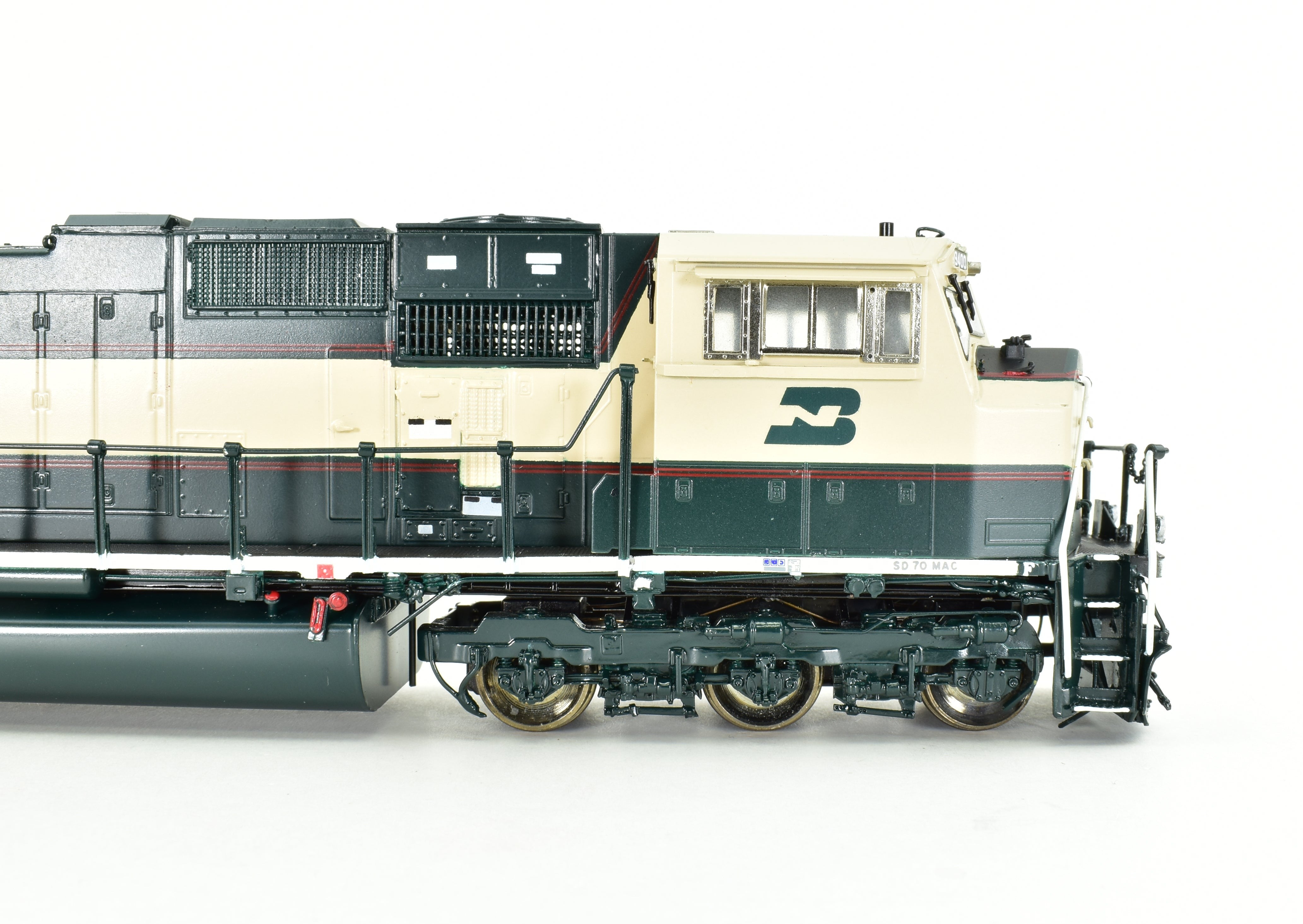 HO Scale Brass OMI BN Burlington Northern SD70MAC FP Locomotive No. 9400