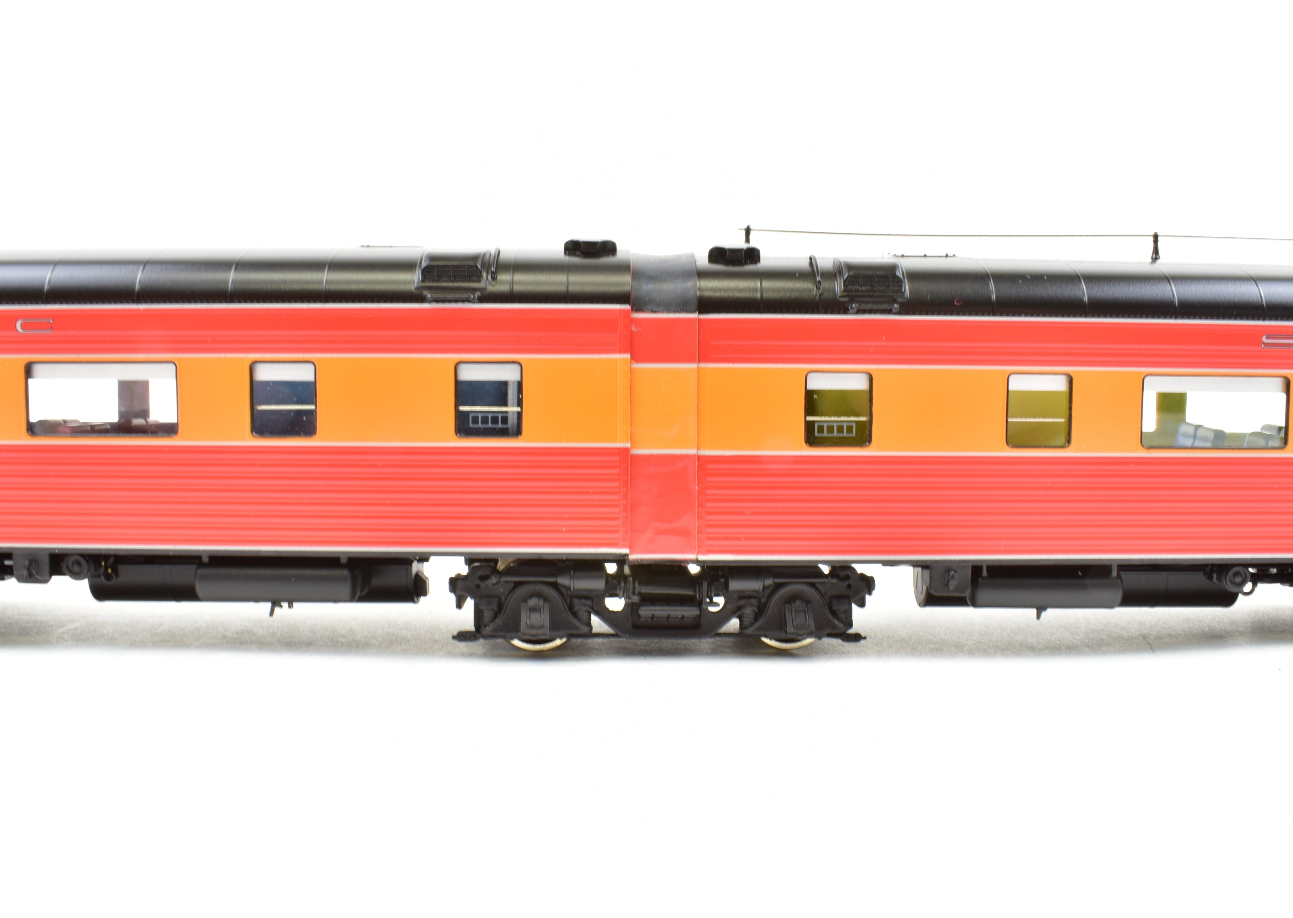 HO Scale Brass Model Train Set - Challenger Imports SP - Southern Pacific 1955 Morning Daylight 3 - Pack Add - On Set with Freight and Passenger Cars