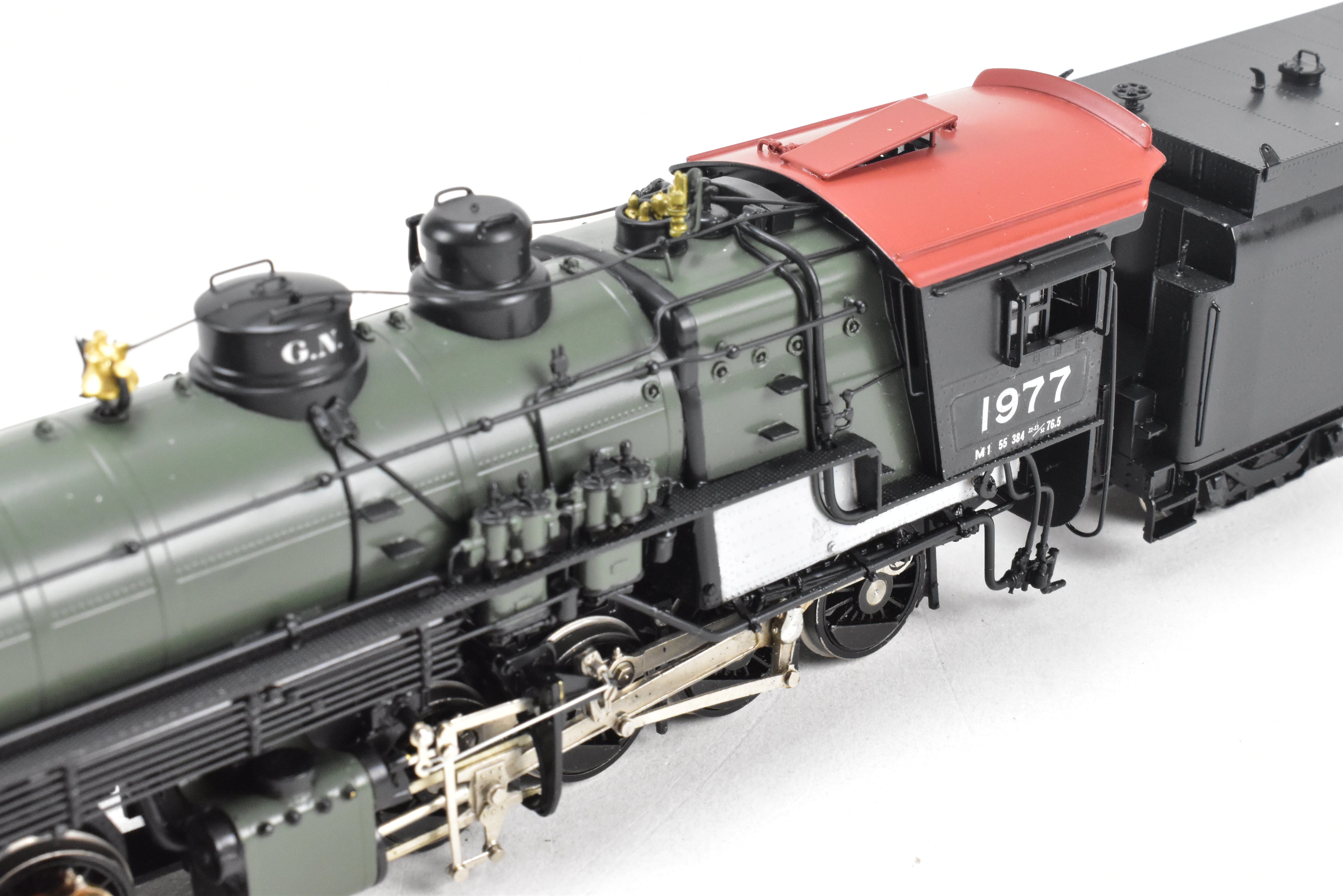 HO Scale Brass Challenger Imports Great Northern 2-6-8-0 Class M-2 FP No. 1977 Model