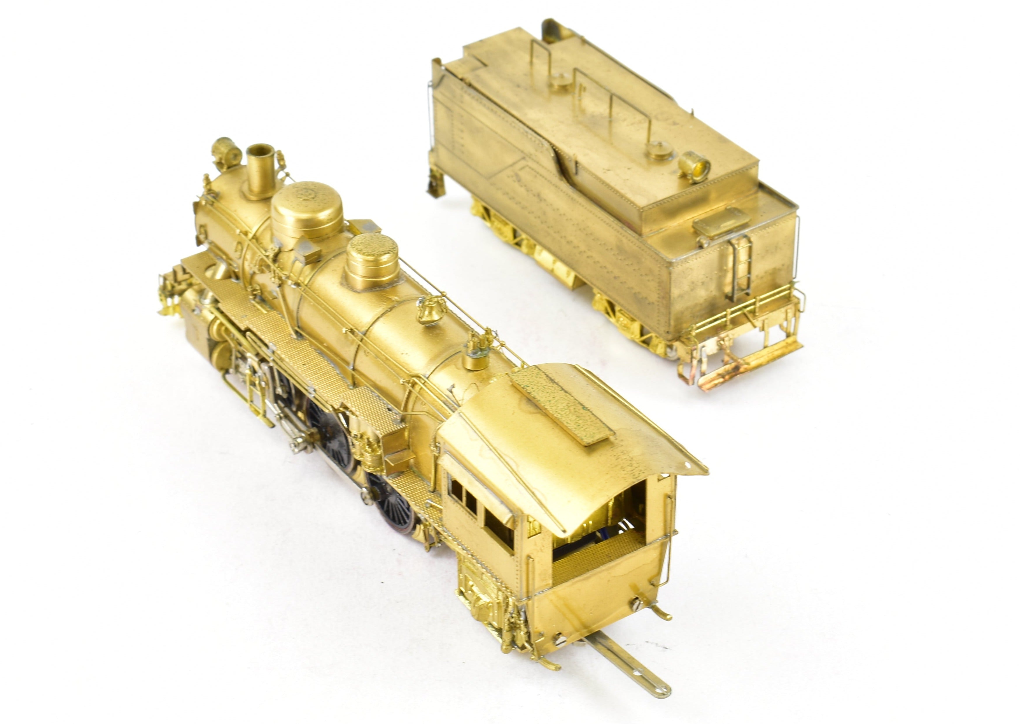 HO Scale Brass Balboa ATSF - Santa Fe 2-6-2 Prairie Class Steam Locomotive Model 1812 with Mild Foam Damage