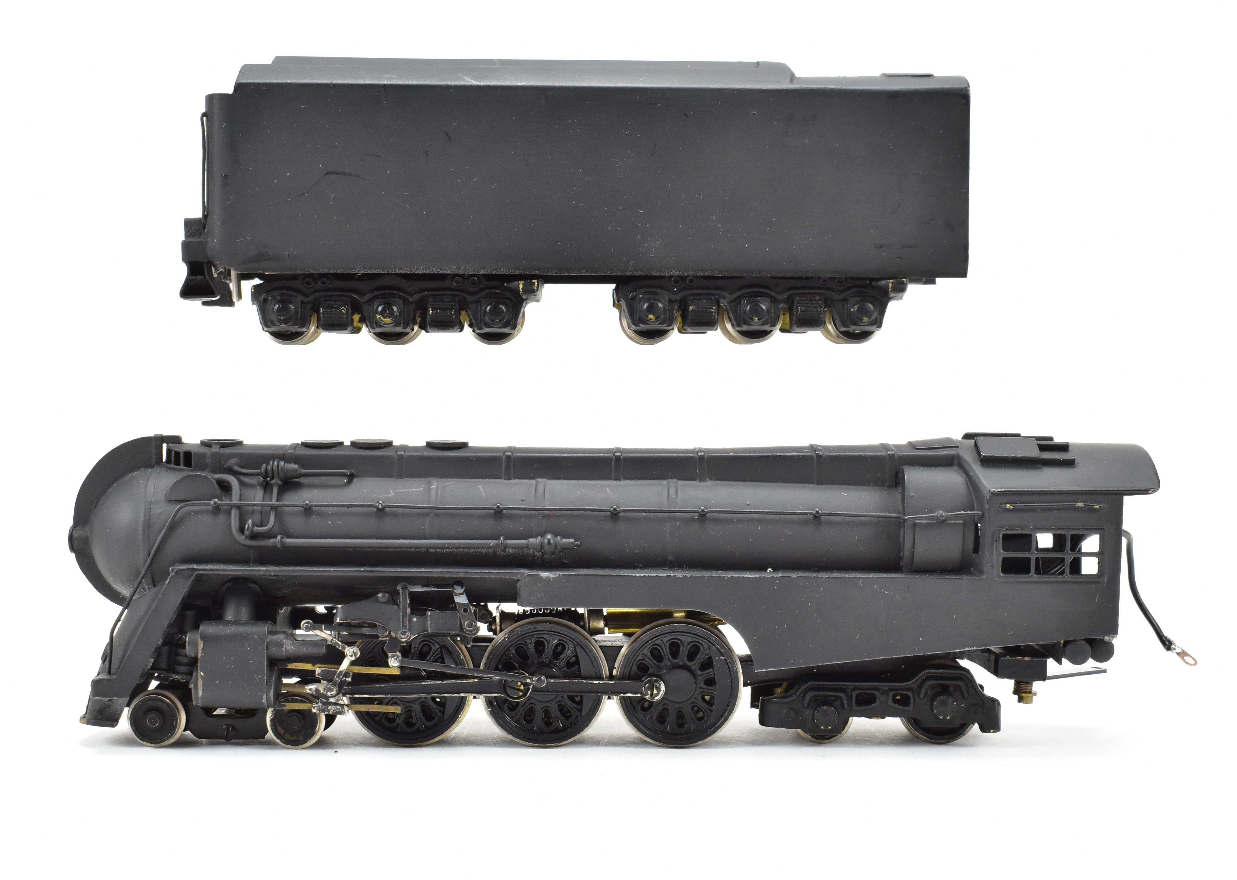 HO Brass International Model - New York Central J3a Hudson Streamlined Black Unlettered Model