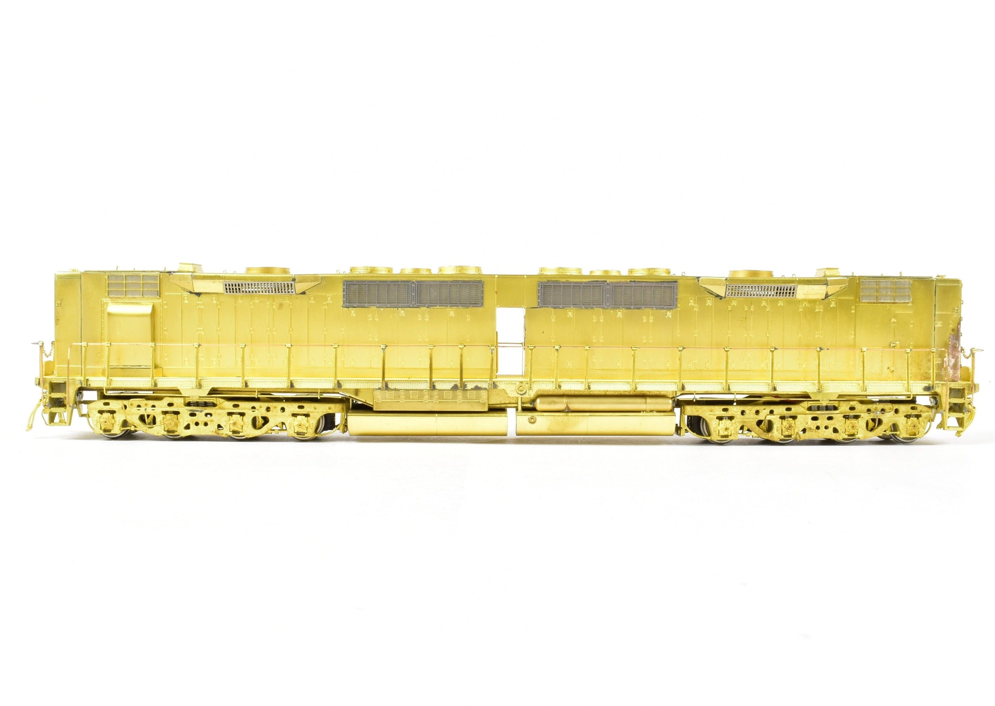 HO Scale Brass Locomotive Model by Overland Models, Inc. - Original Version of EMD DD - 35B for Southern Pacific and Union Pacific Railroads