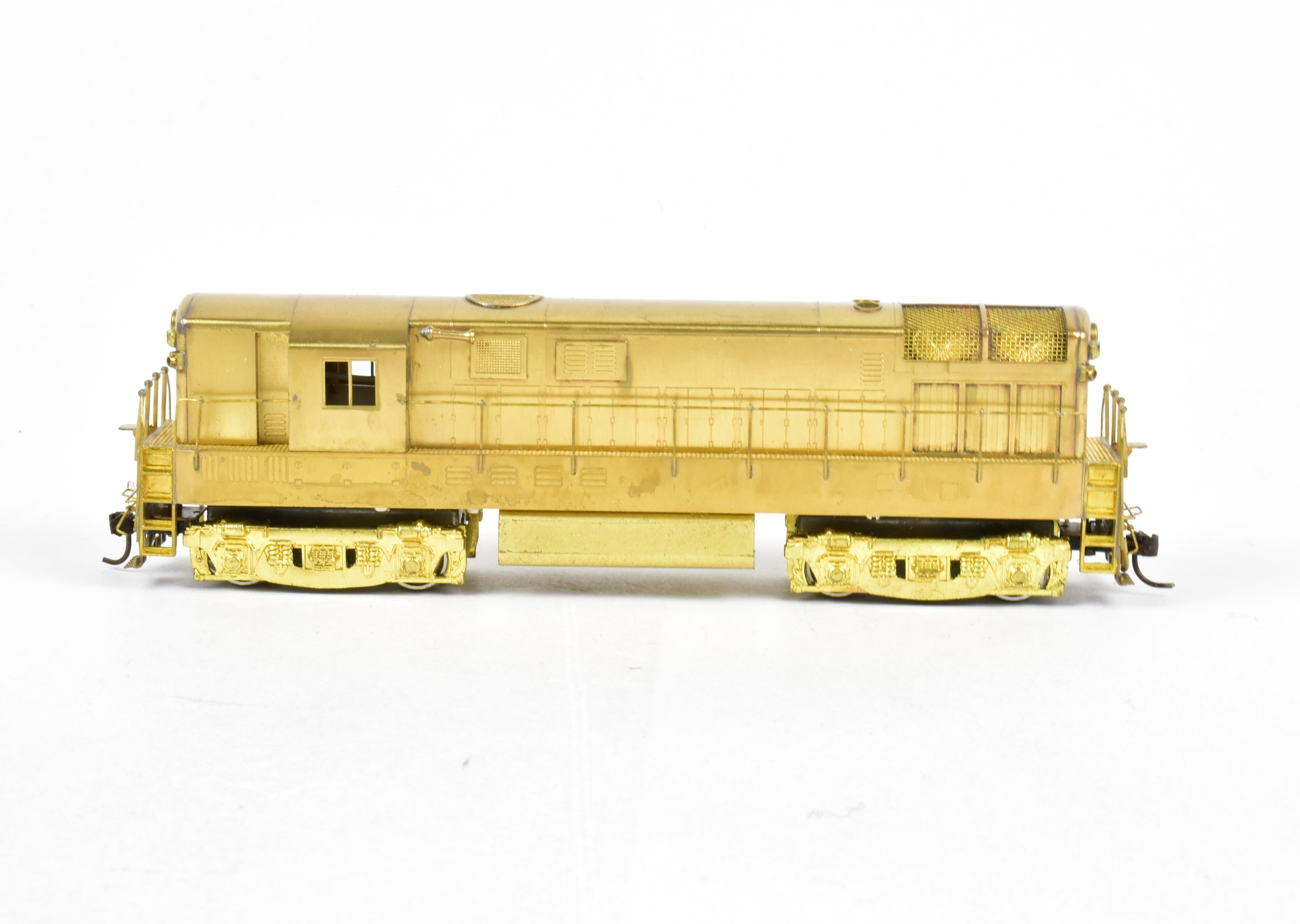 1970s HO Brass Red Ball Baby Trainmaster H-16-44 Model by Fairbanks Morse