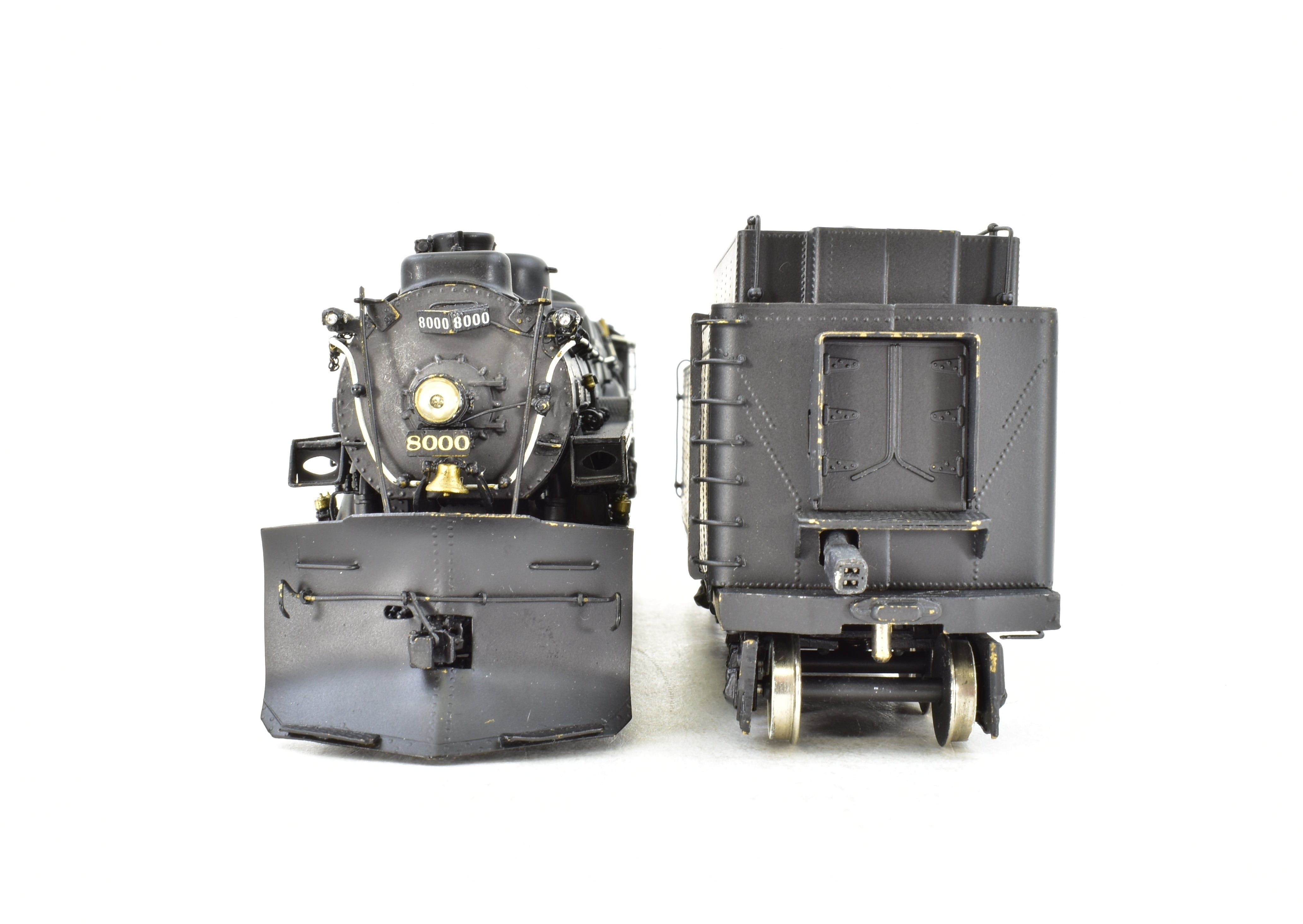 HO Scale Brass Canadian Pacific Railway T4a 2-10-4 Locomotive Model - Totem Models, CP No. 8000