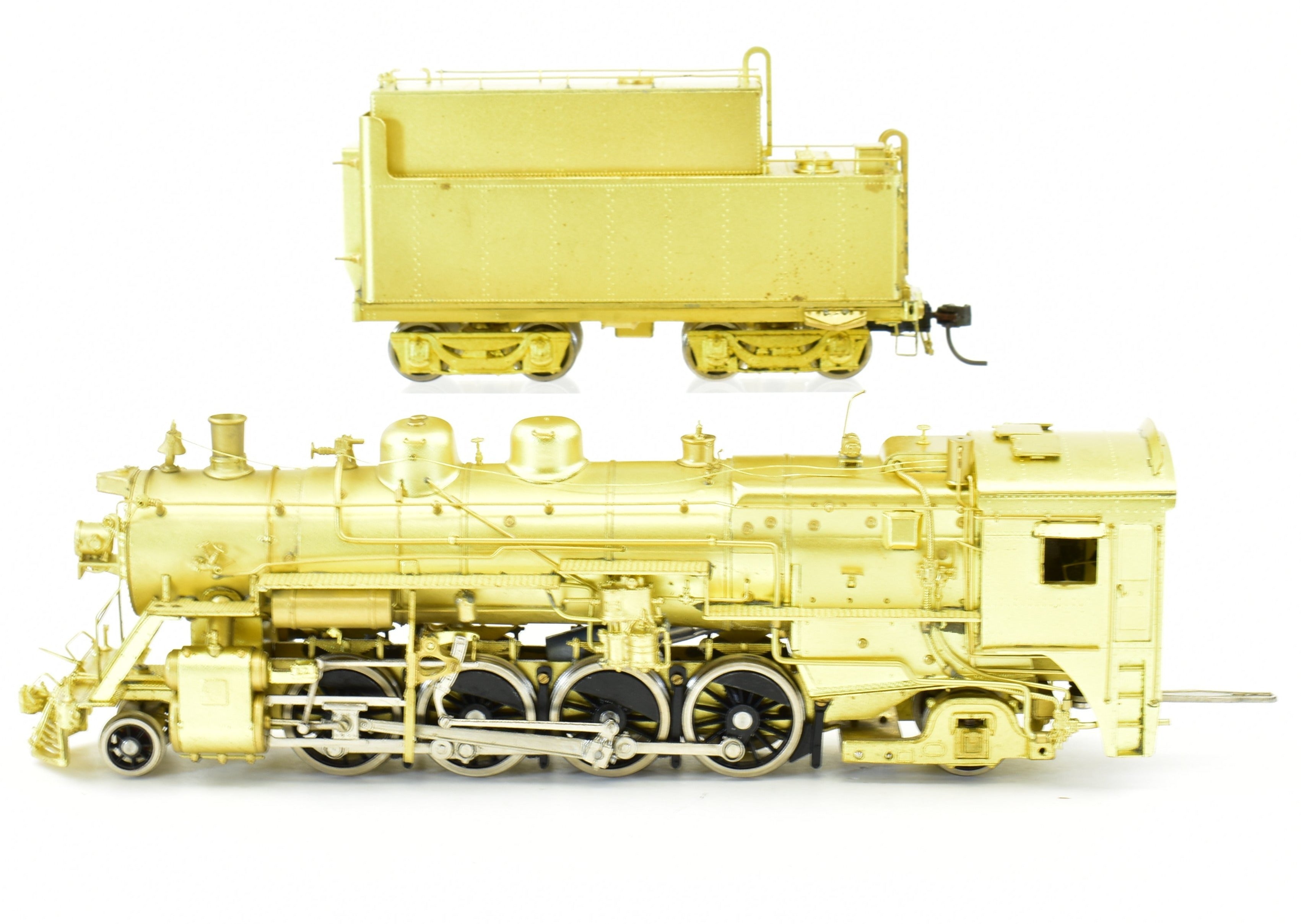 HO Scale Brass Model Train - Van Hobbies Canadian National Railway (CNR) S-2 2-8-2 Locomotive