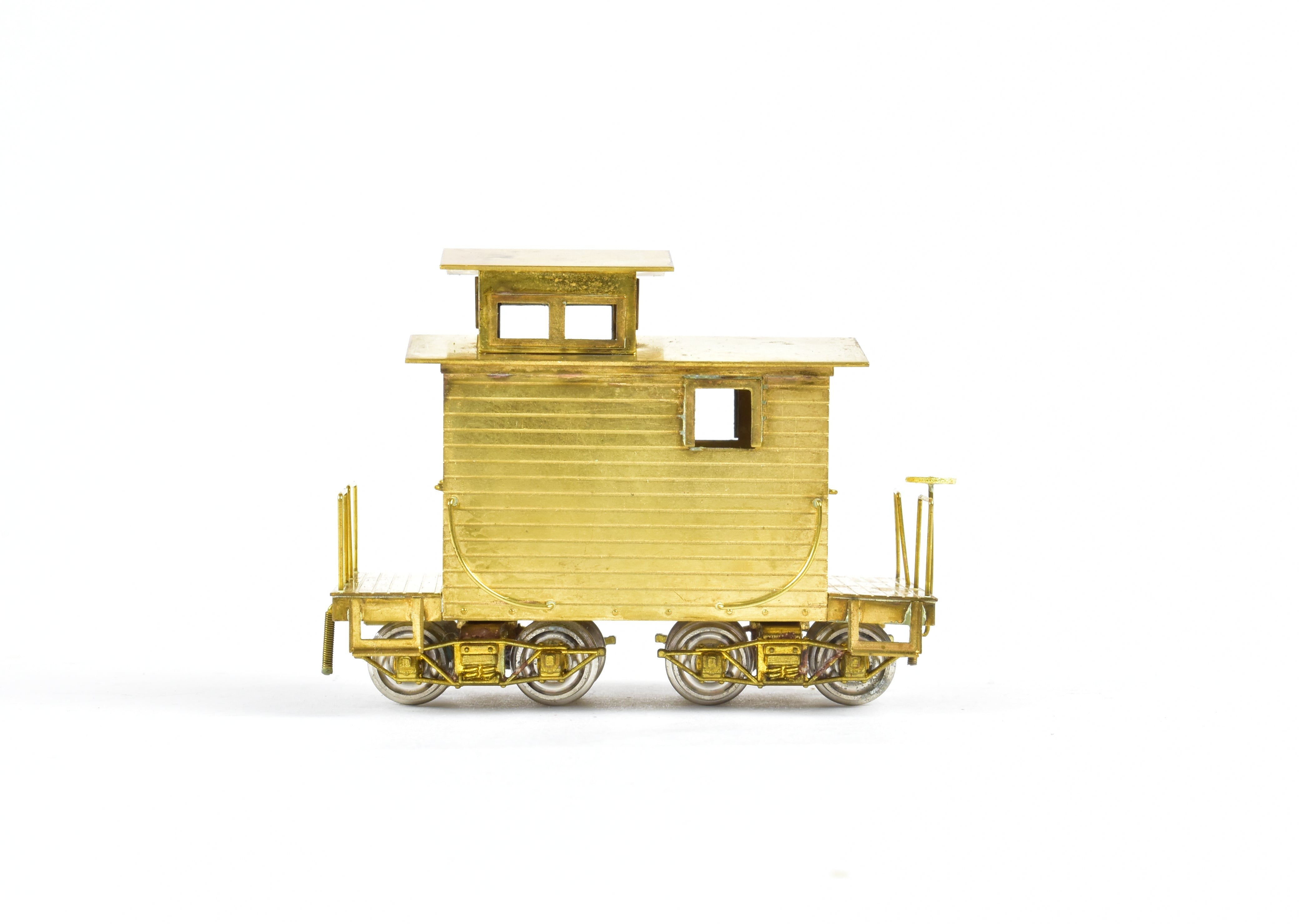 HOn3 Scale Brass Model Train Westside Lumber Co. Short Caboose No. 7 by Westside Model Co.