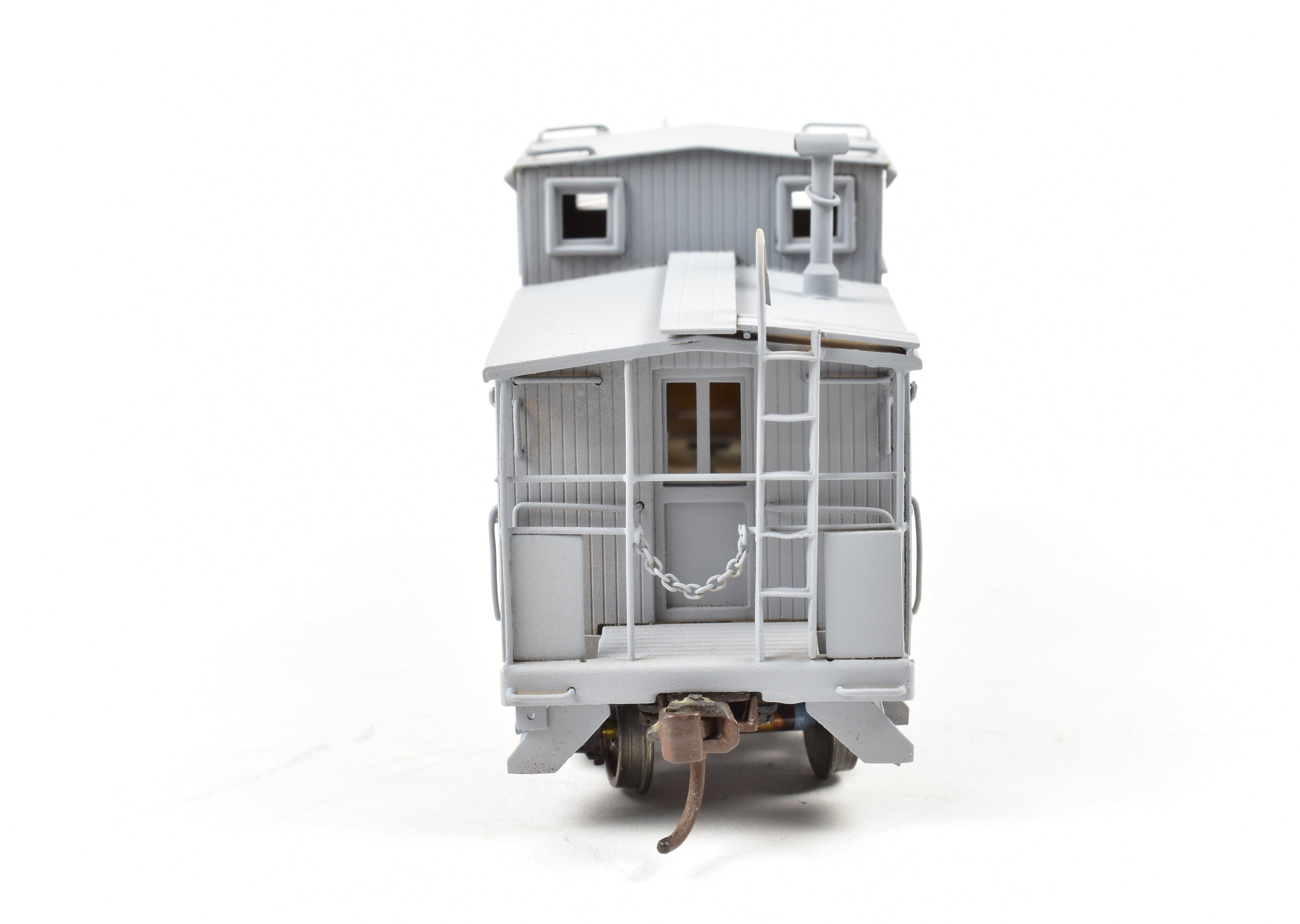 HO Scale Brass Hallmark GM&O Gulf Mobile & Ohio Partially Painted Wood Caboose