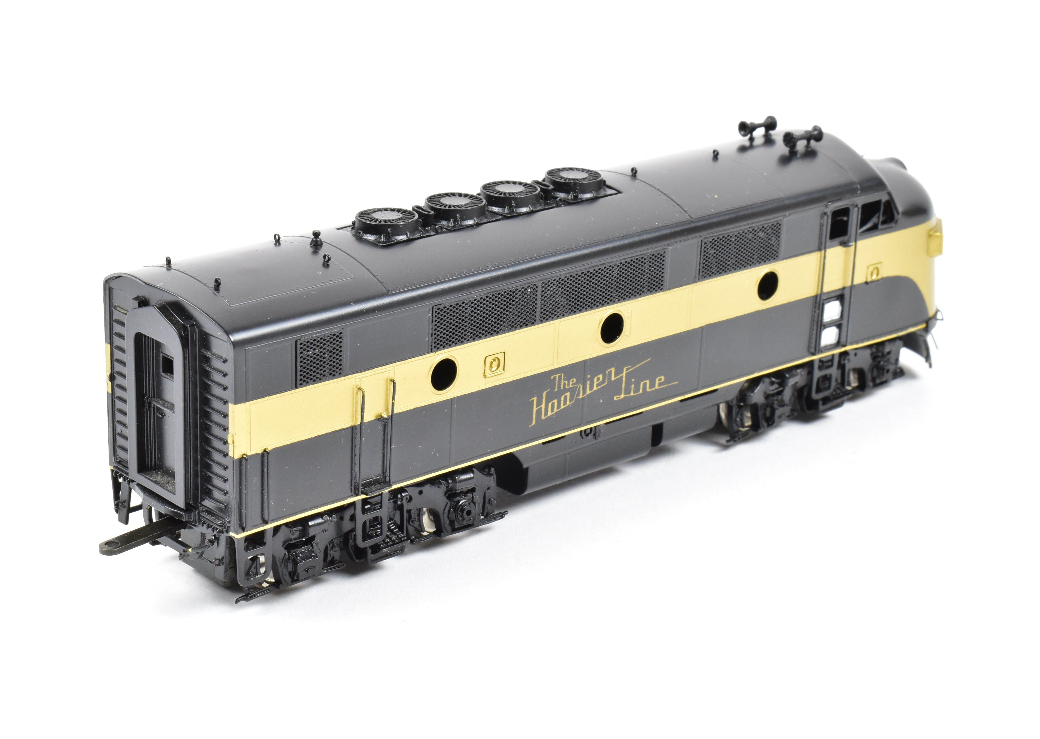HO Brass Oriental Limited CIL Monon EMD F3A PH II Factory Painted in Elegant Black and Gold