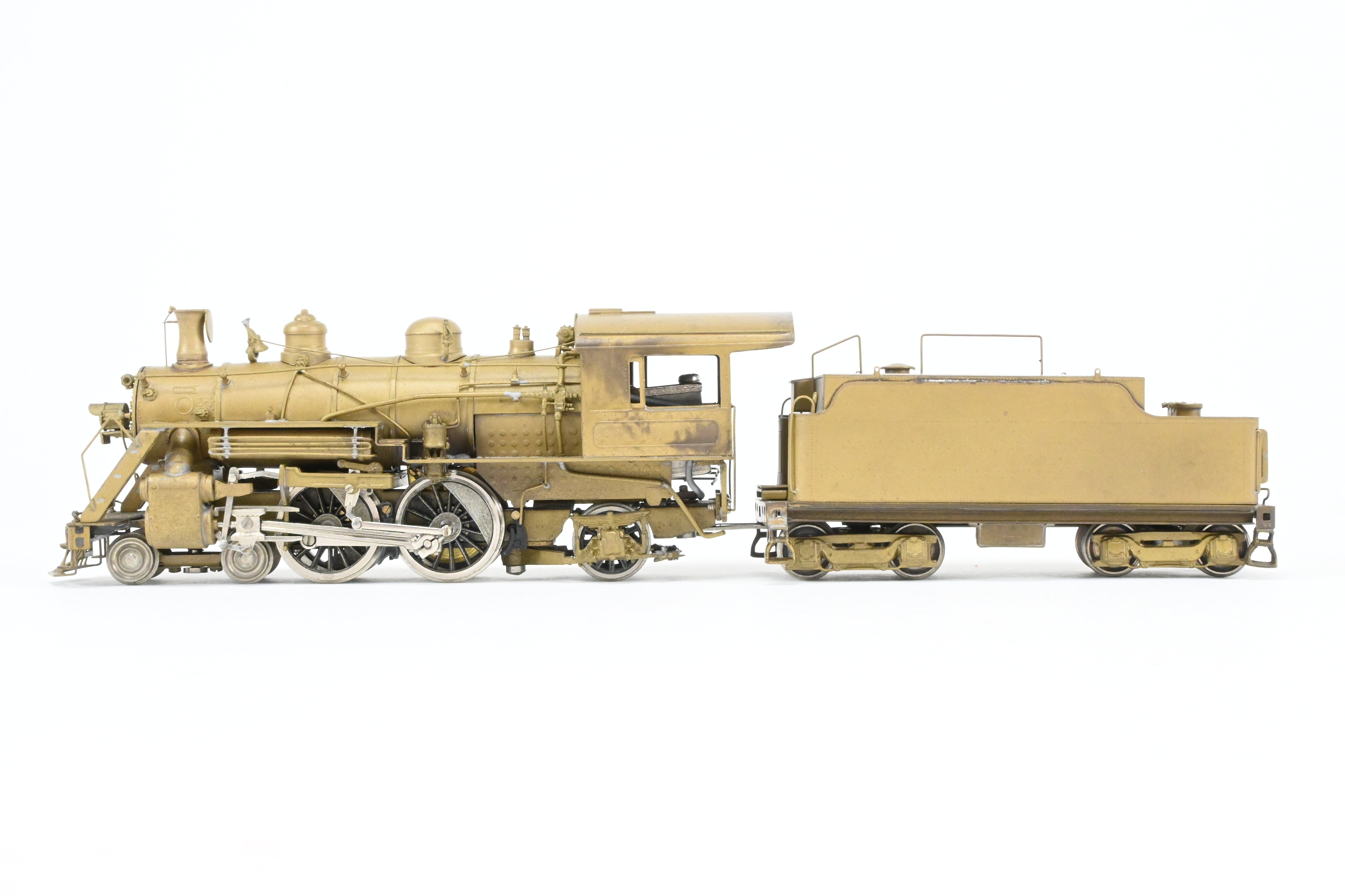 HO Scale Brass Model Train - NWSL/FED - Far East Distributors SSW - Cotton Belt 4-4-2 Class E-1 Equipped with New NWSL Drive Unit