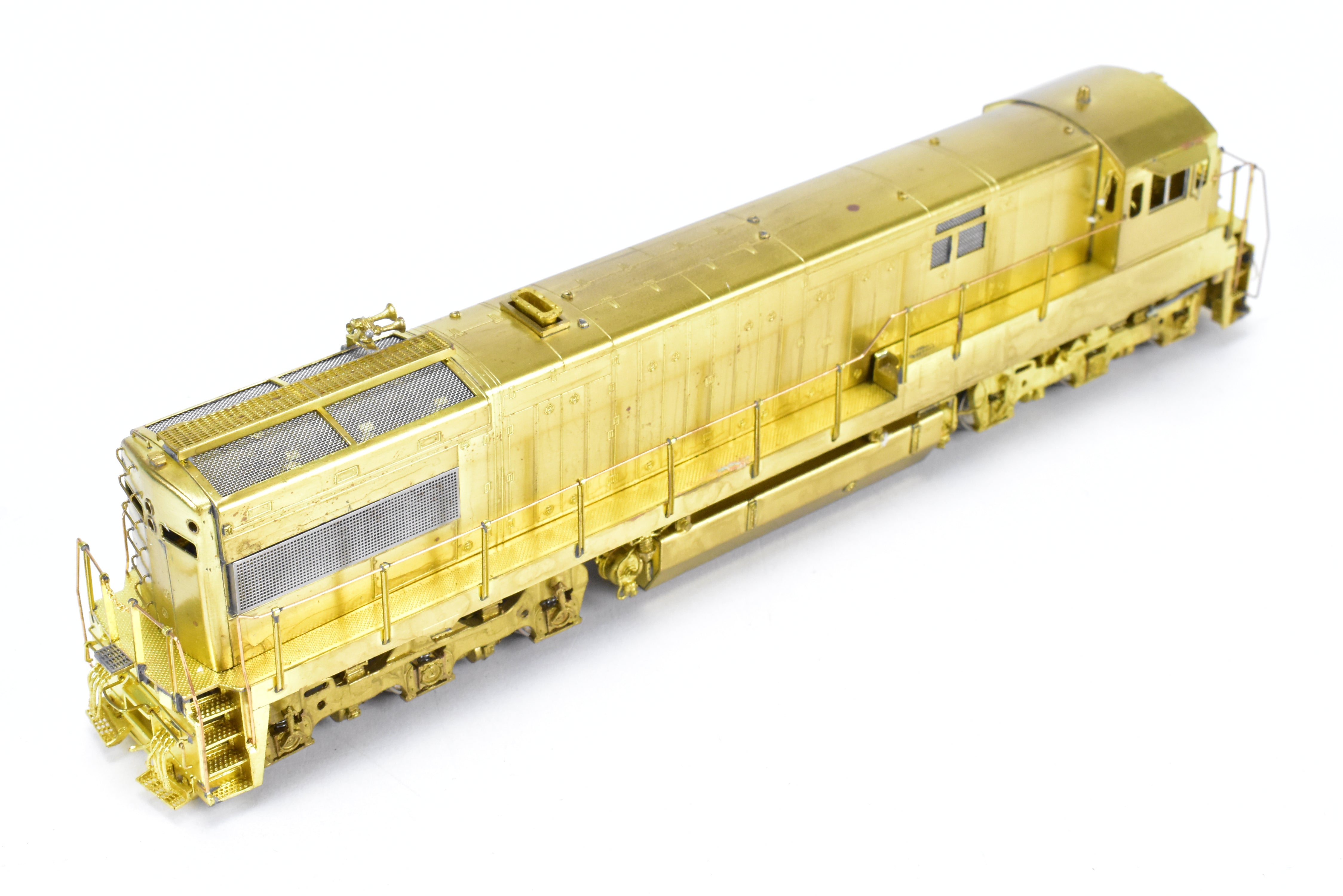 HO Scale Brass GE U-28C Late Model Locomotives by Overland Models, Inc. for Various Railroads