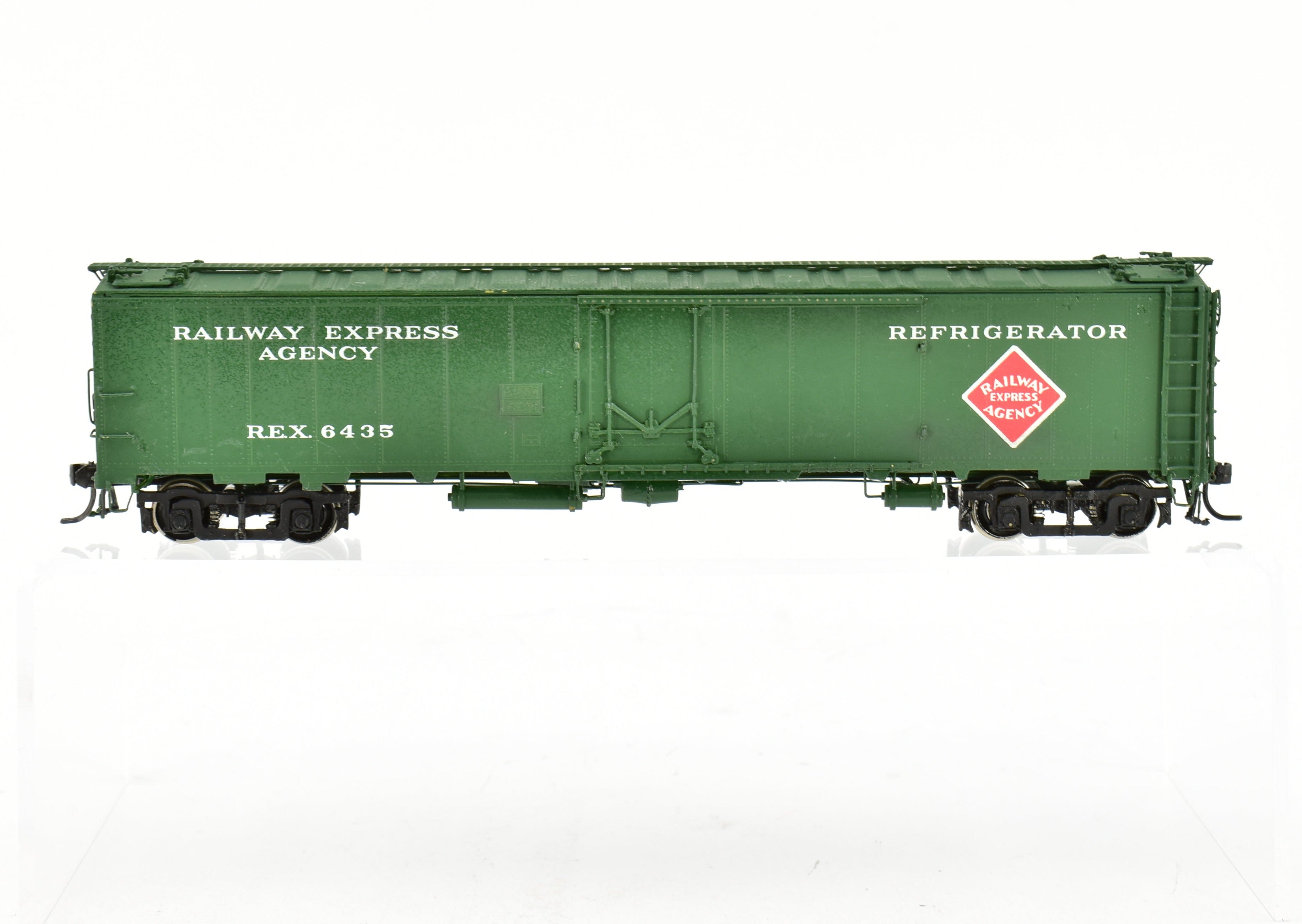 HO Brass Precision Scale Co. Railway Express Agency Ice Refrigerator Car CP Model