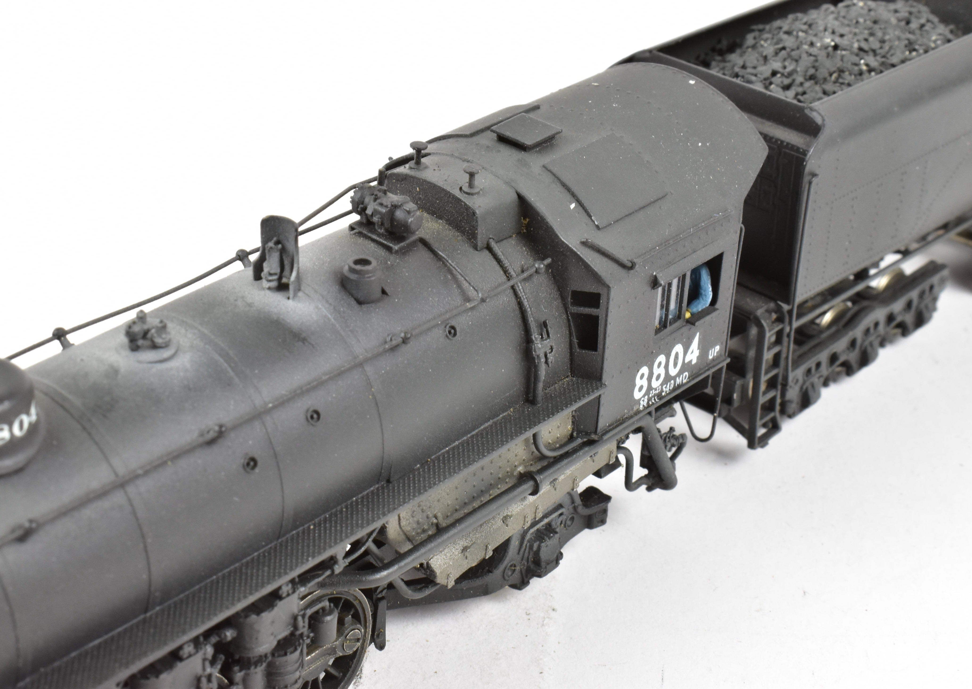 HO Scale Brass Train Model by Westside Model Co., Union Pacific 8800 Class 4 - 10 - 2 Locomotive, Custom Painted No. 8804
