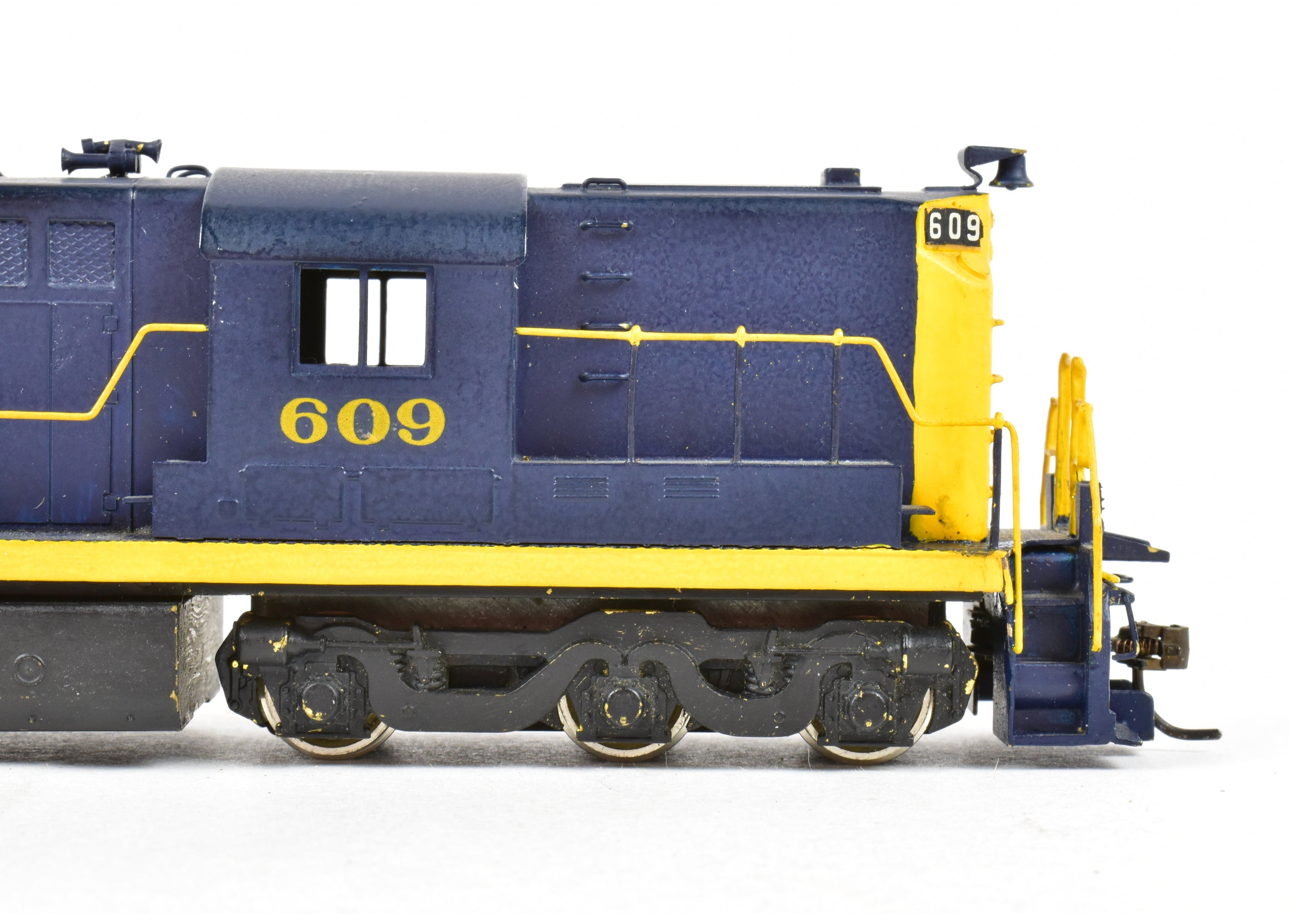 HO Scale Brass Alco Model of ATSF - Santa Fe ALCO DL600B RSD15 High Hood Version for Canadian Pacific Railway