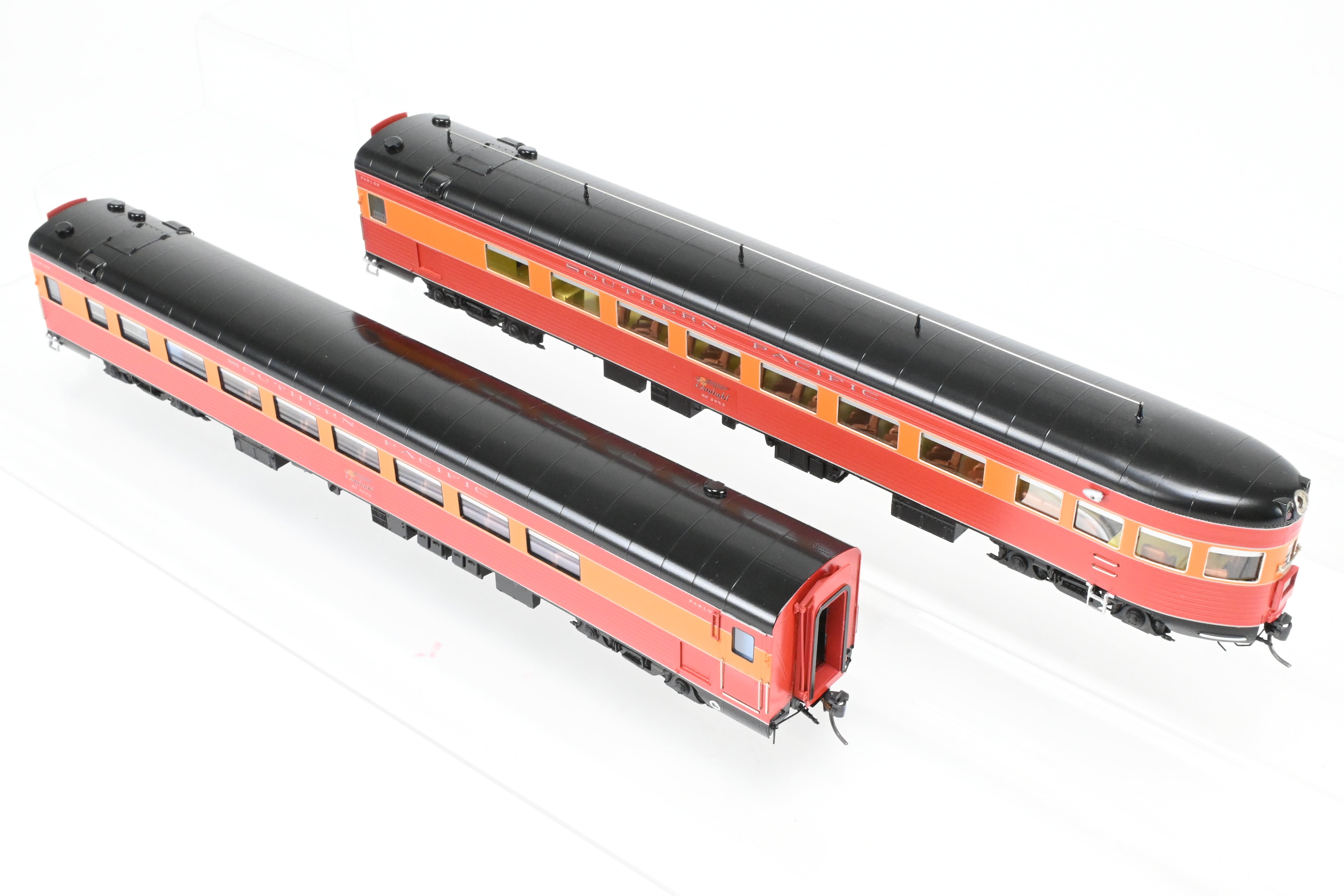HO Scale Brass CON CIL - Challenger Imports Model Train Set - Southern Pacific 1955 Morning Daylight 10 - Car Full Train Set FP