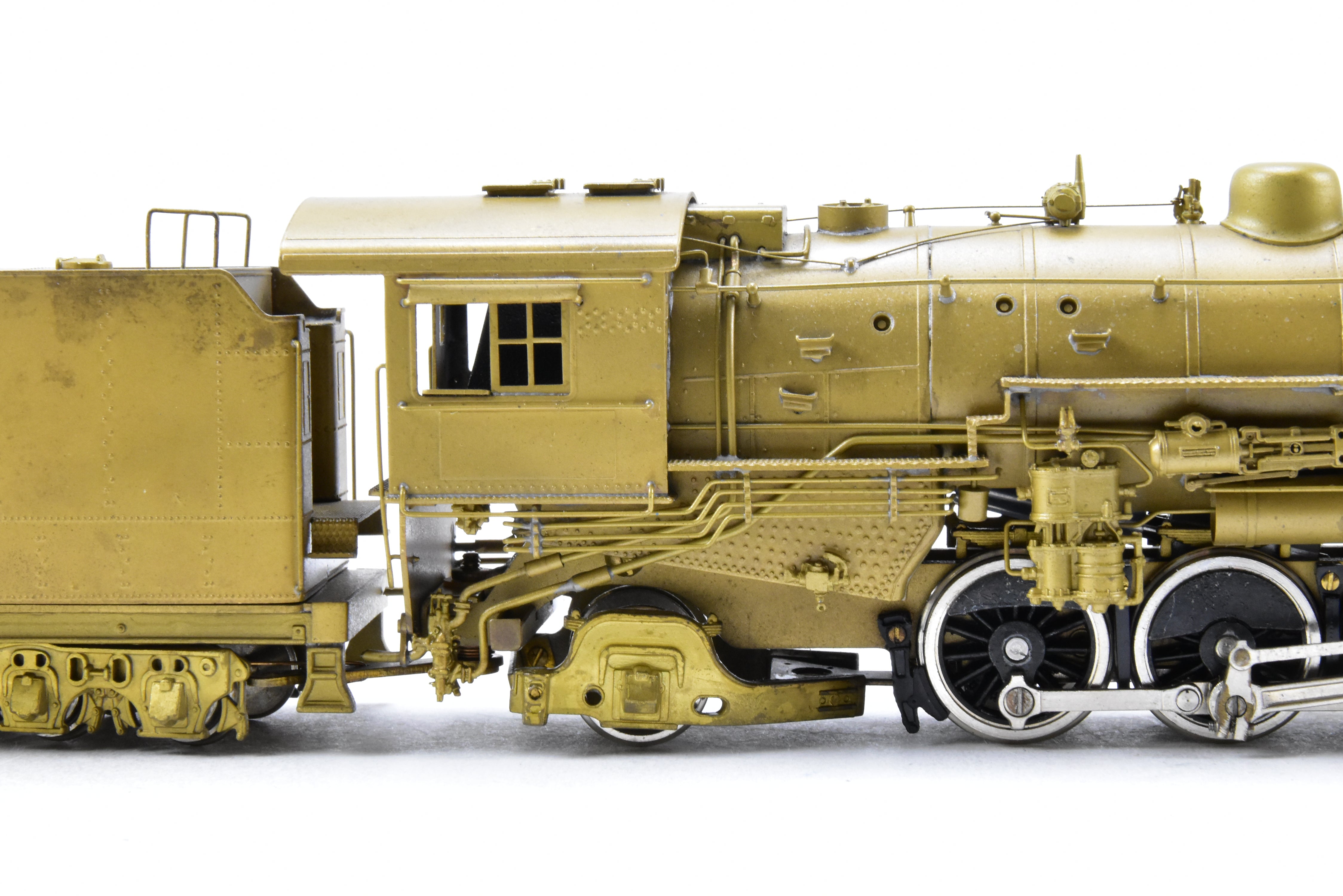HO Scale Brass PFM United Western Pacific MK - 60 2 - 8 - 2 Mikado Locomotive Model