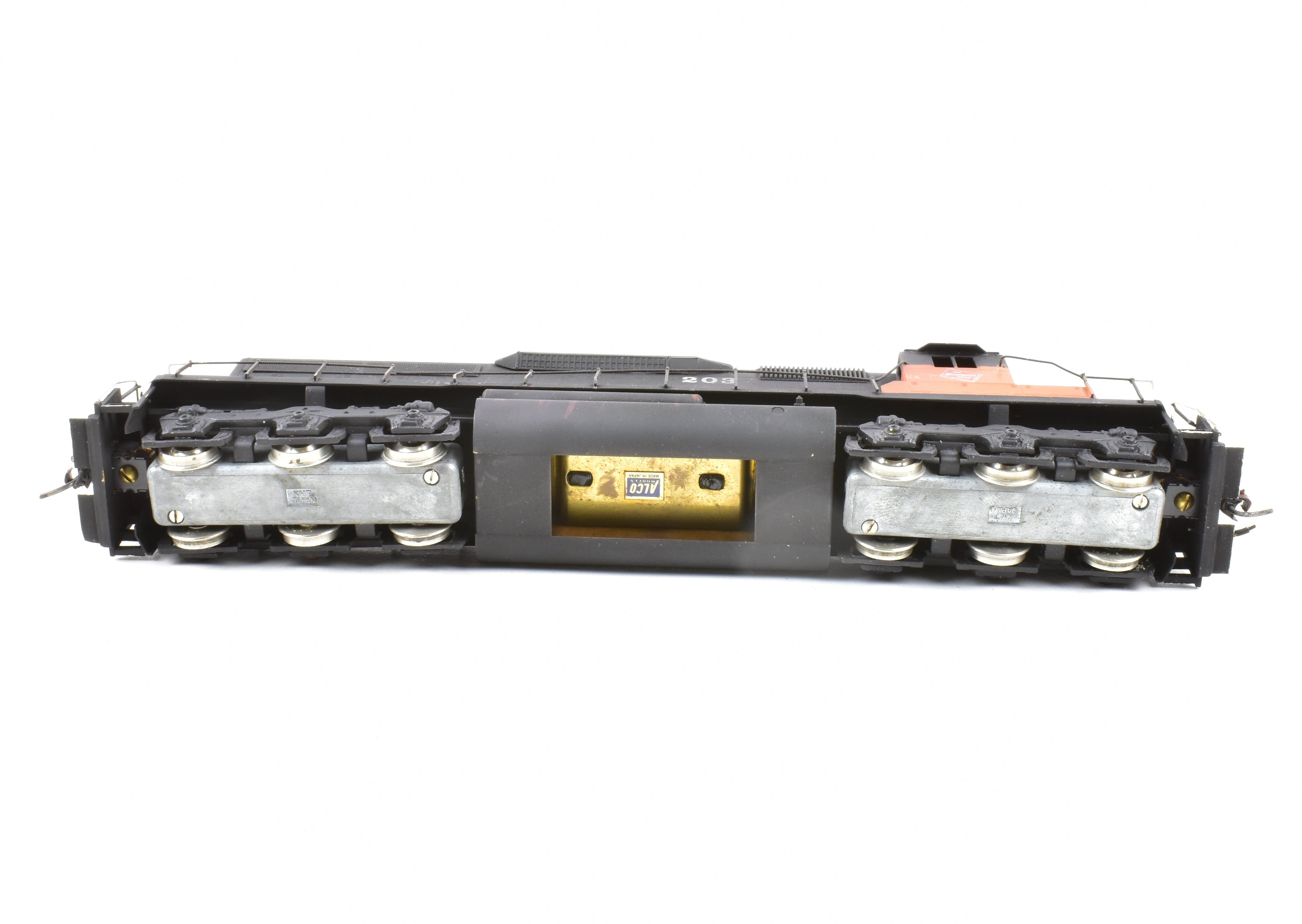 Custom Painted HO Brass Alco Models MILW Milwaukee Road EMD SD40 Diesel #203