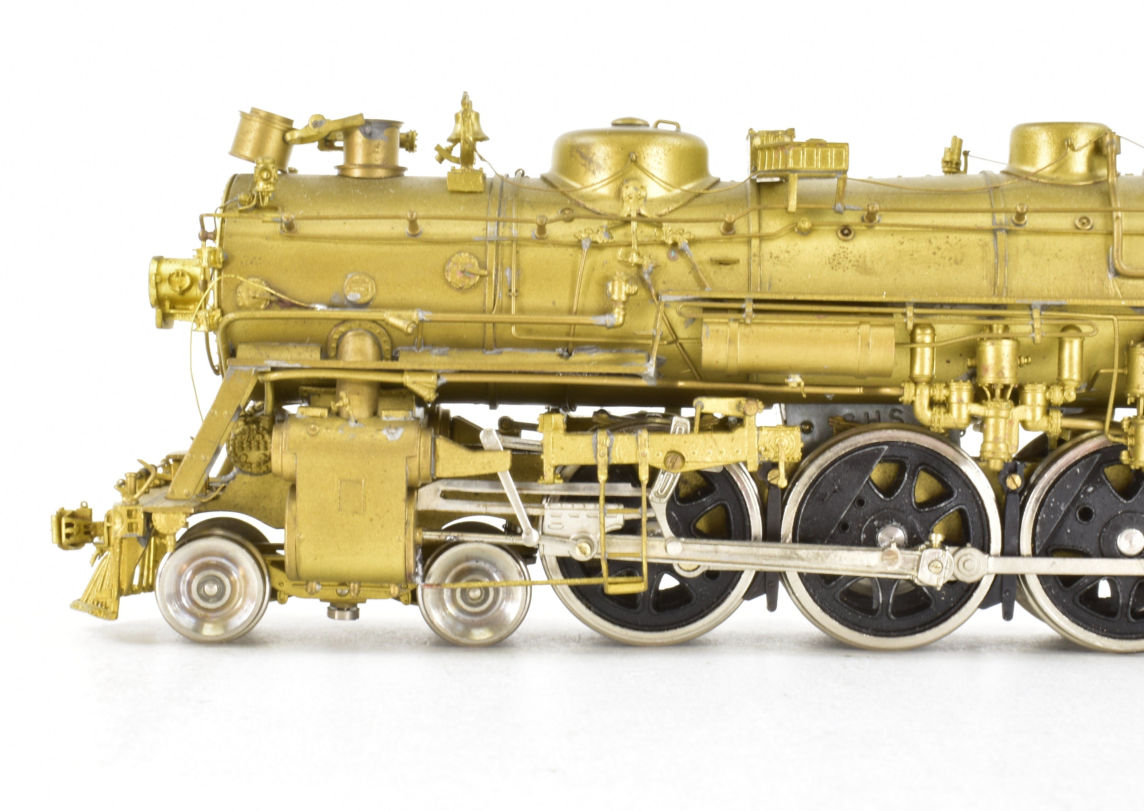 HO Scale Brass ATSF - Santa Fe 3400 4-6-2 Pacific Locomotive by Key Imports