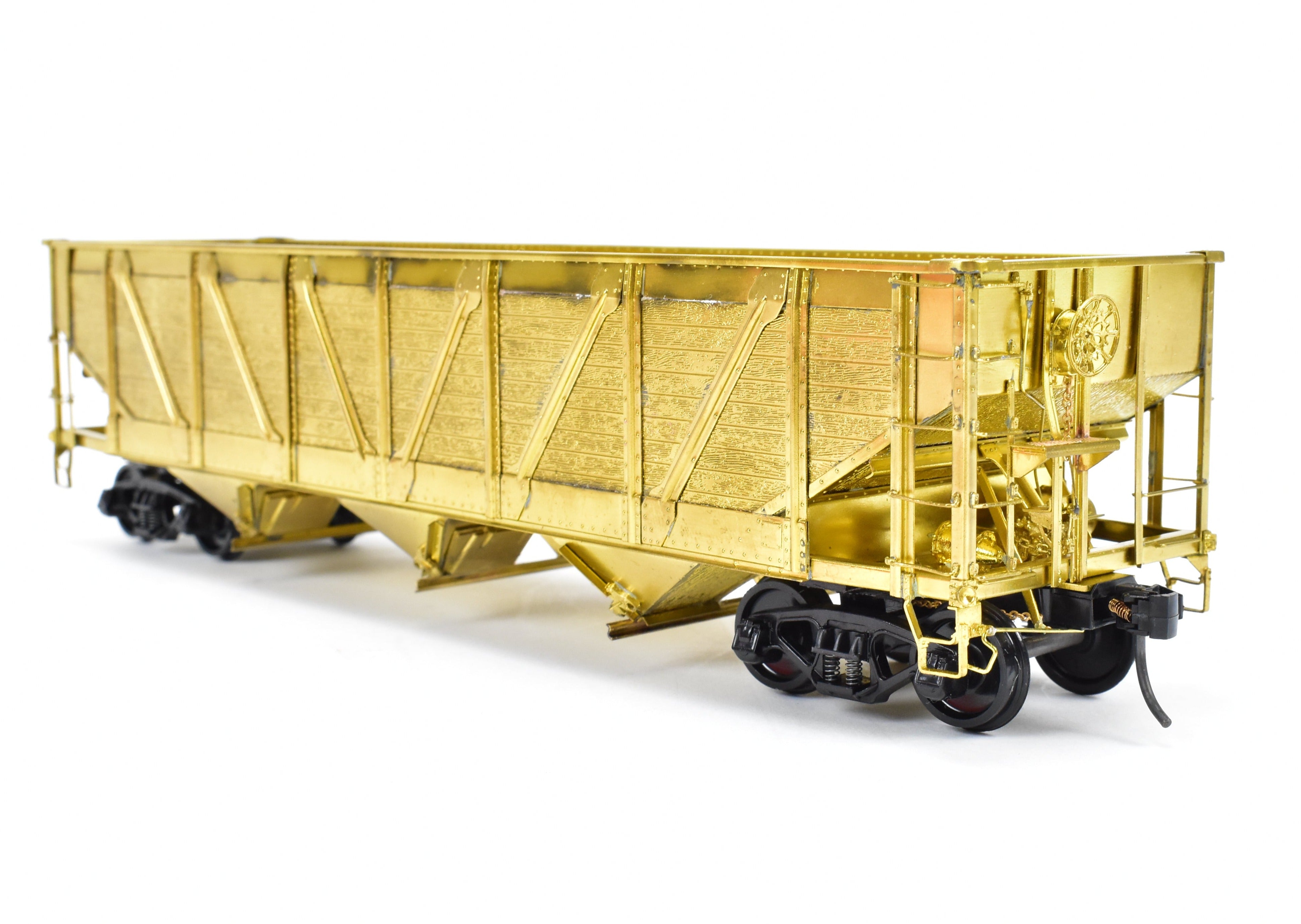 O Brass Precision Scale Co. Norfolk & Western 70-Ton Triple Bay Hopper Model