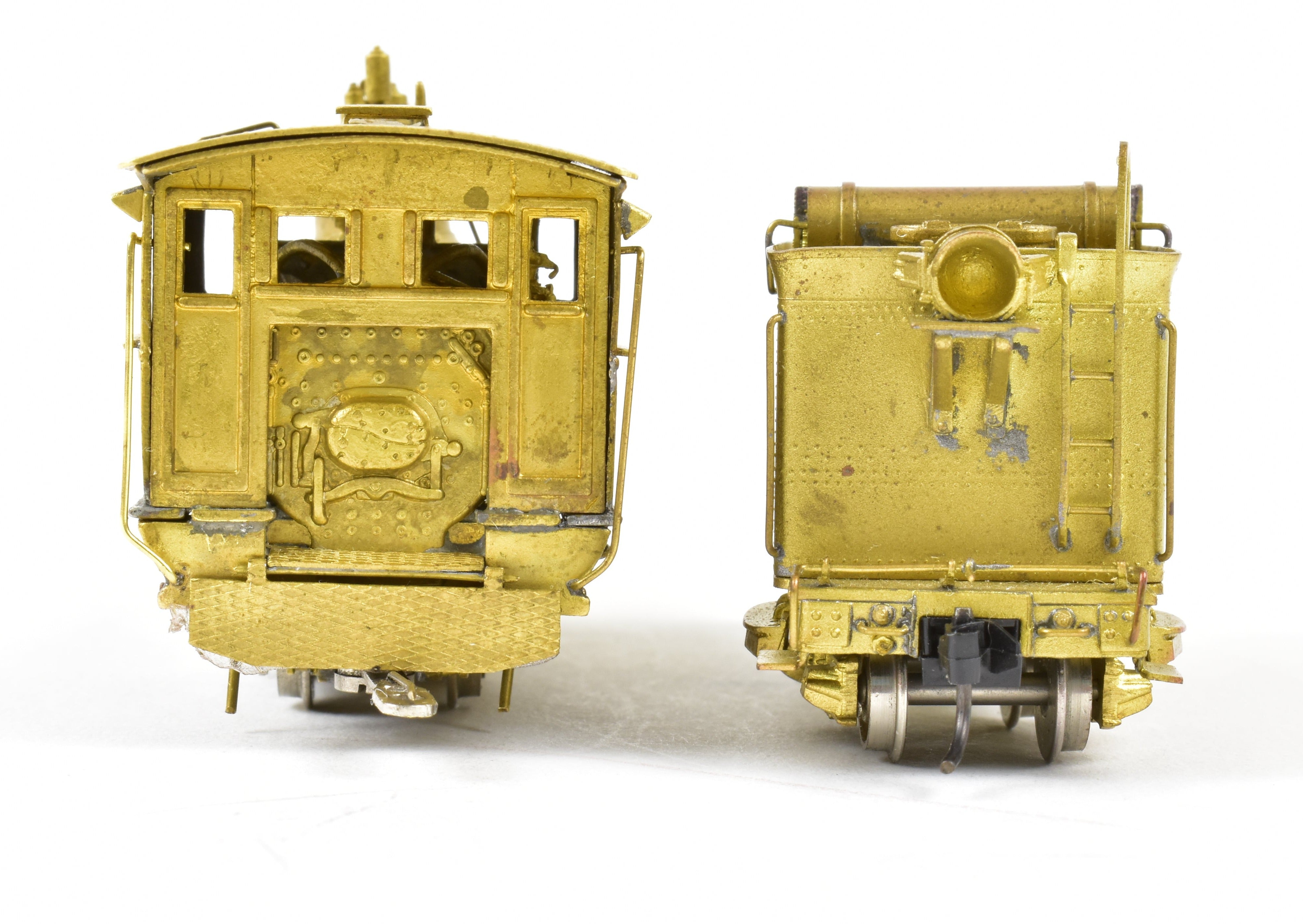 HOn3 Scale Brass Model Train - Key Imports RGS Rio Grande Southern C - 17 No. 42 2 - 8 - 0 Consolidation with Re - Motored Mechanism