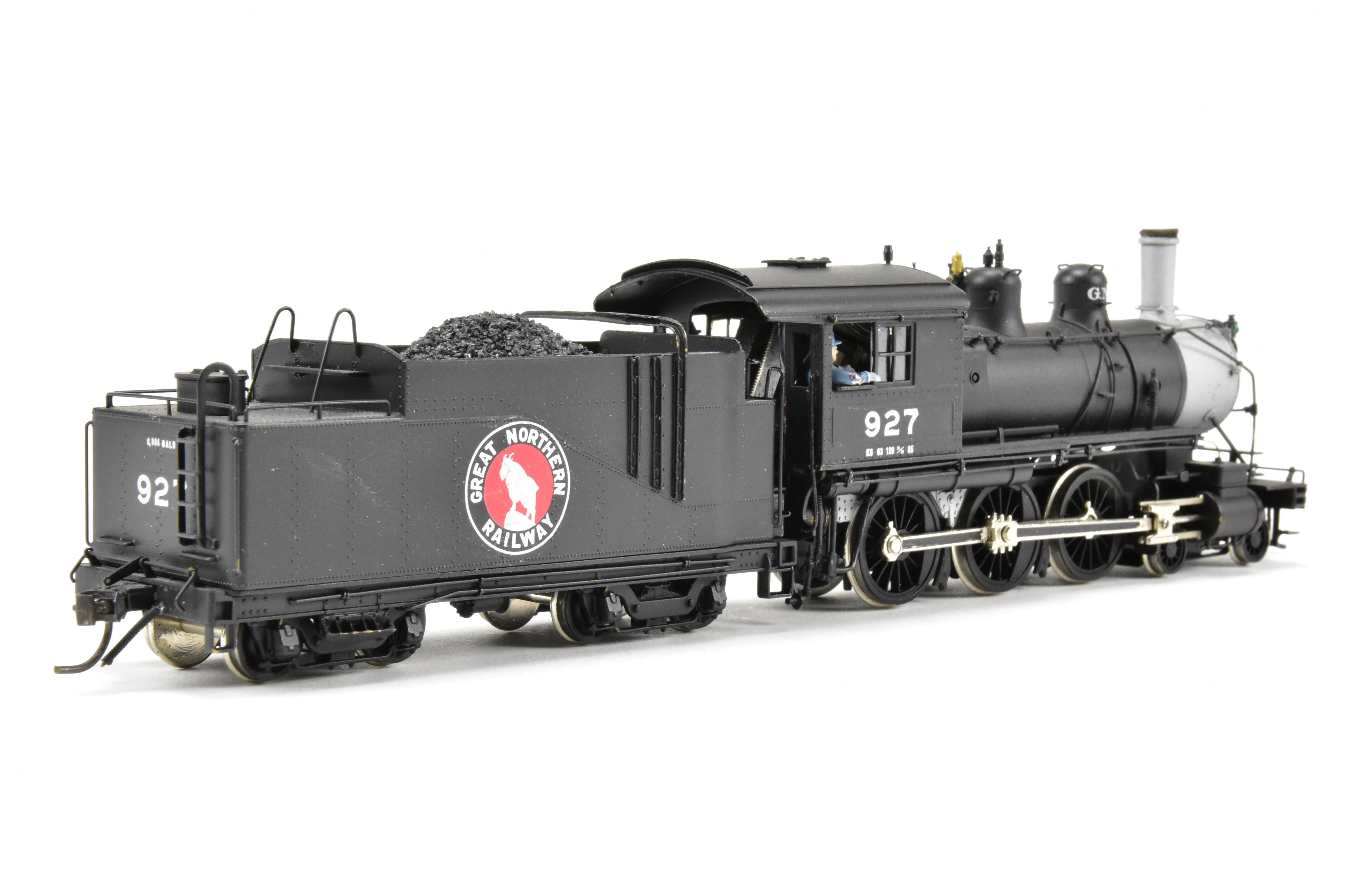 High - Quality HO Scale Brass Pacific Fast Mail (PFM) United Great Northern E - 6 4 - 6 - 0 Ten Wheeler Professionally Painted Model Locomotive #927