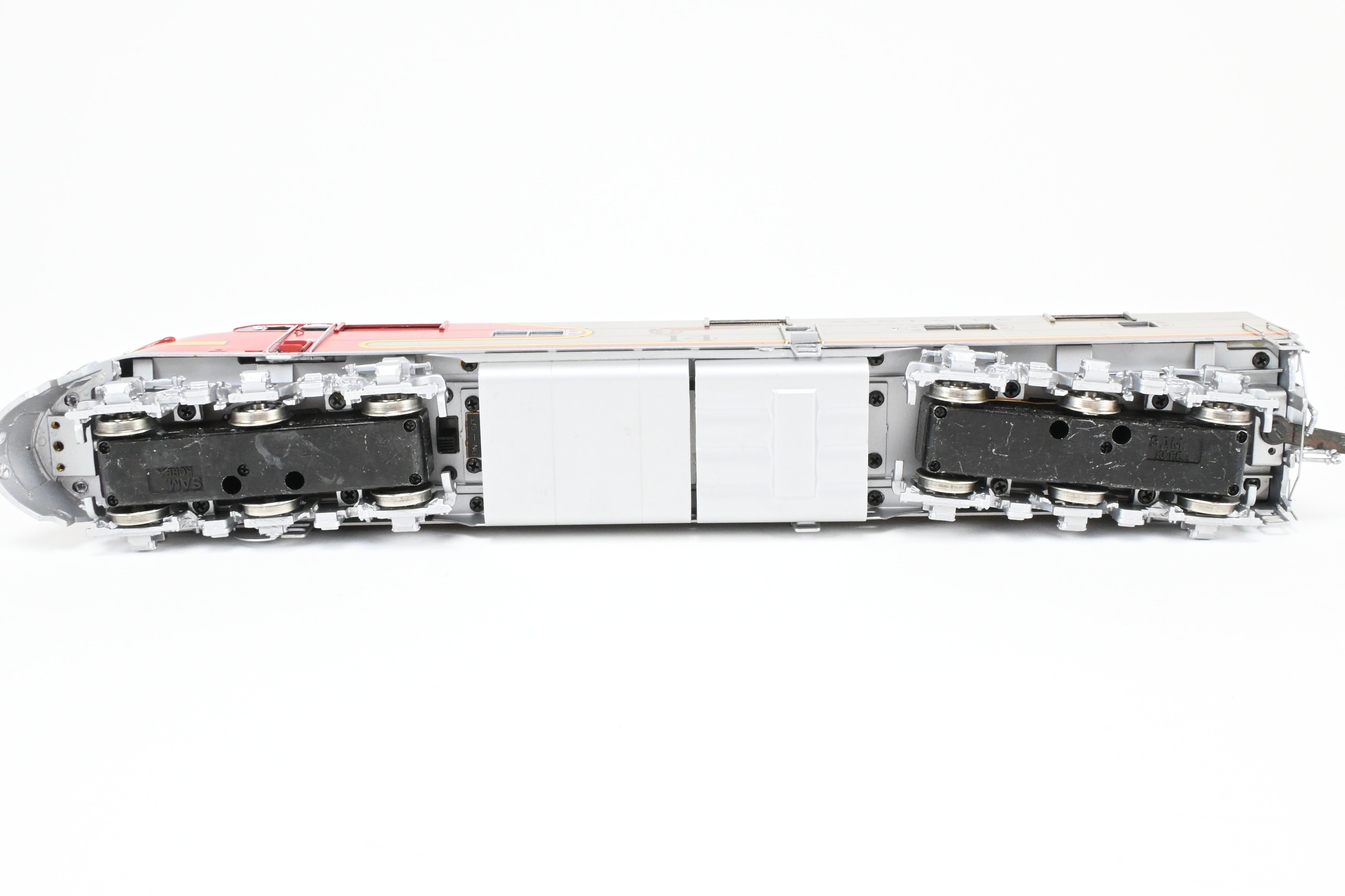 HO Scale Brass Conventional Cylinder - Challenger Imports ATSF - Santa Fe EMD E6 A/B Set with Plating and Painting, No. 14