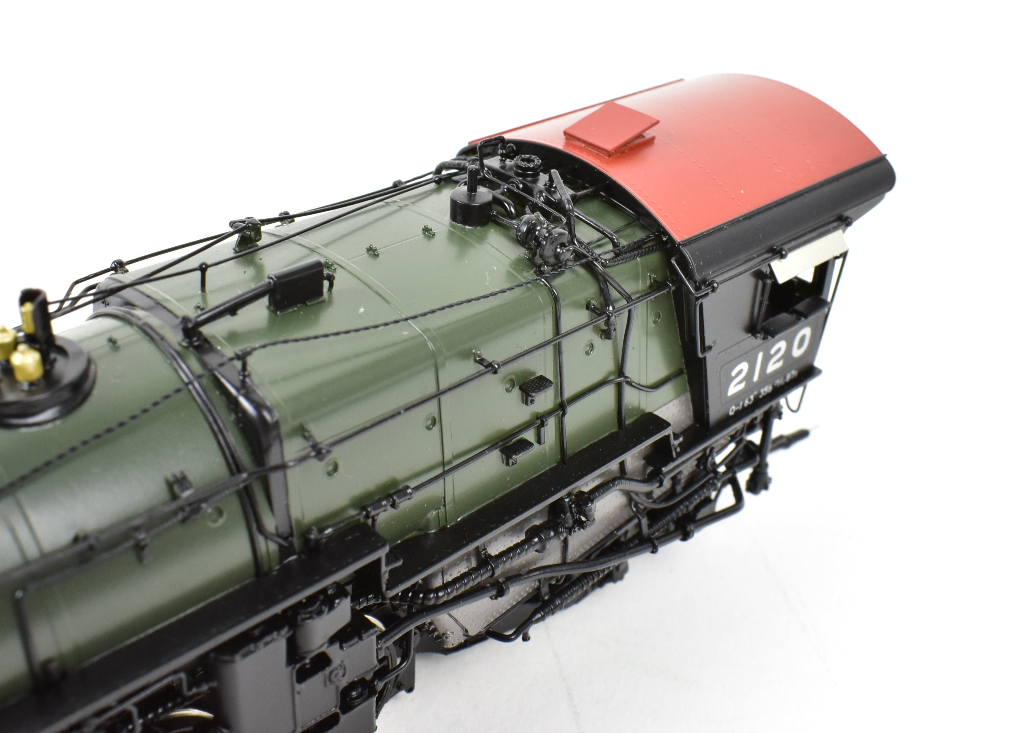 HO Scale Brass Locomotive - Challenger Imports GN - Great Northern Q - 1 2 - 10 - 2 No. 2120 FP Glacier Park Model