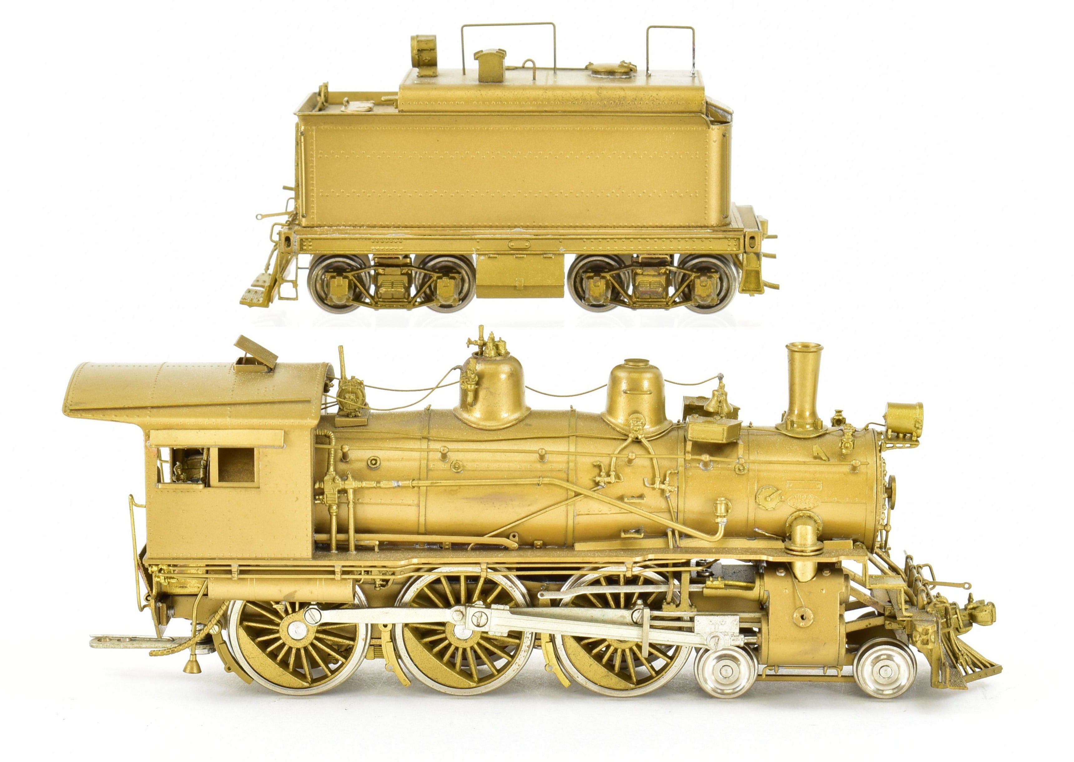 1985 HO Brass Hallmark Models ATSF Santa Fe #468 Class 4-6-0 Locomotive