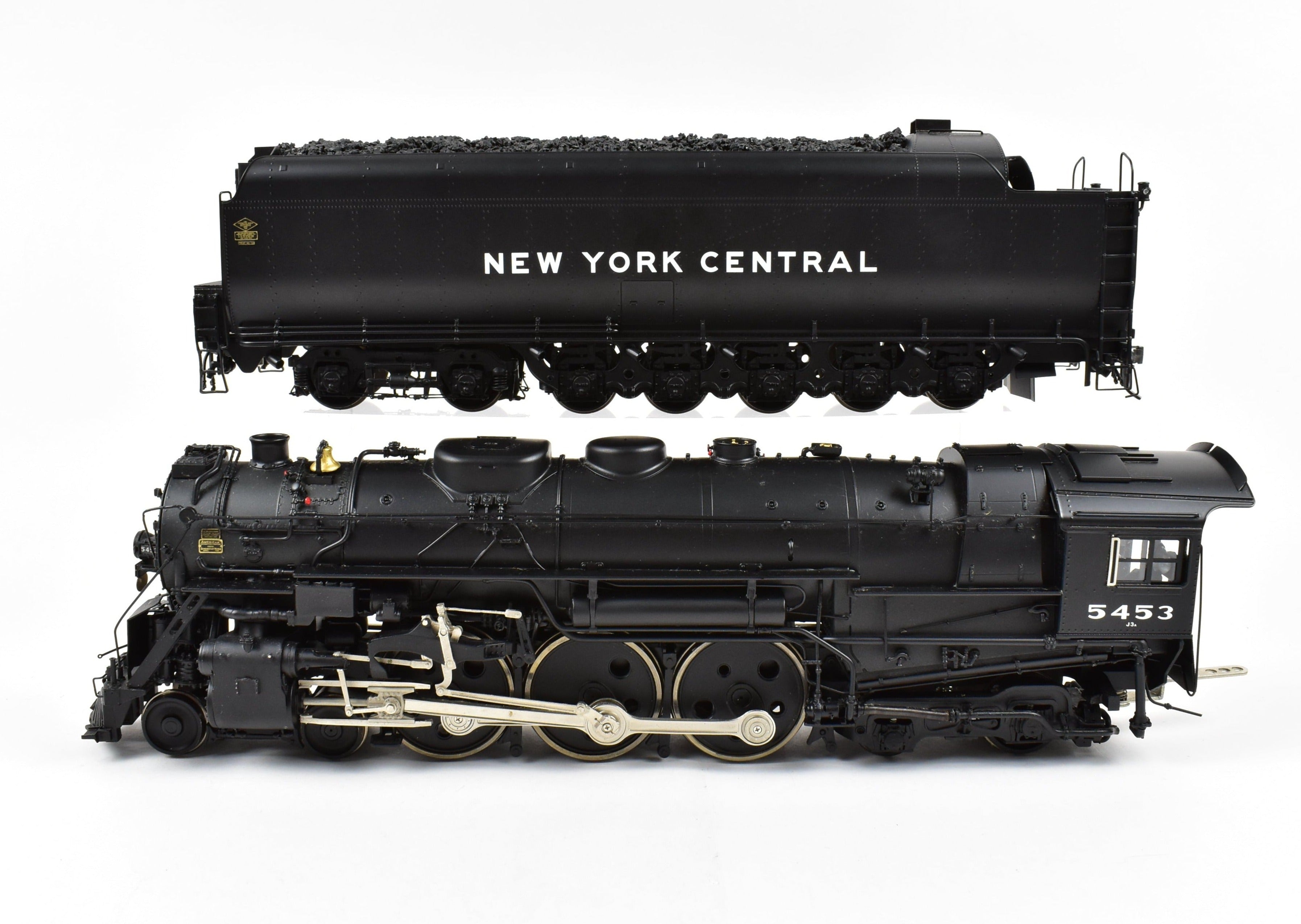 O Scale Model Train - Brass Sunset Models NYC New York Central J3A Hudson 4 - 6 - 4 FP Locomotive Model Number 5453