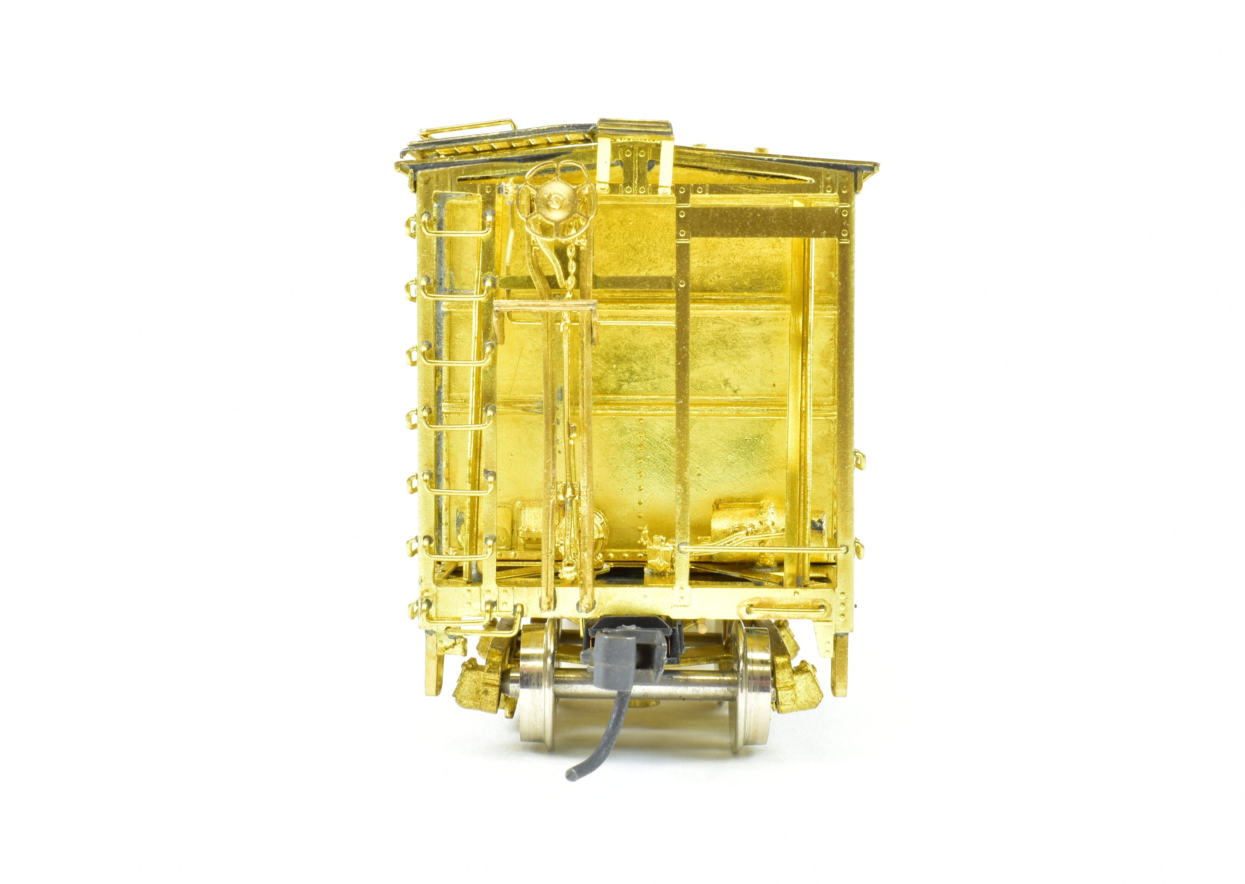 HO Scale Brass Airslide Covered Hopper Model by Overland Models, Inc. for Various Roads
