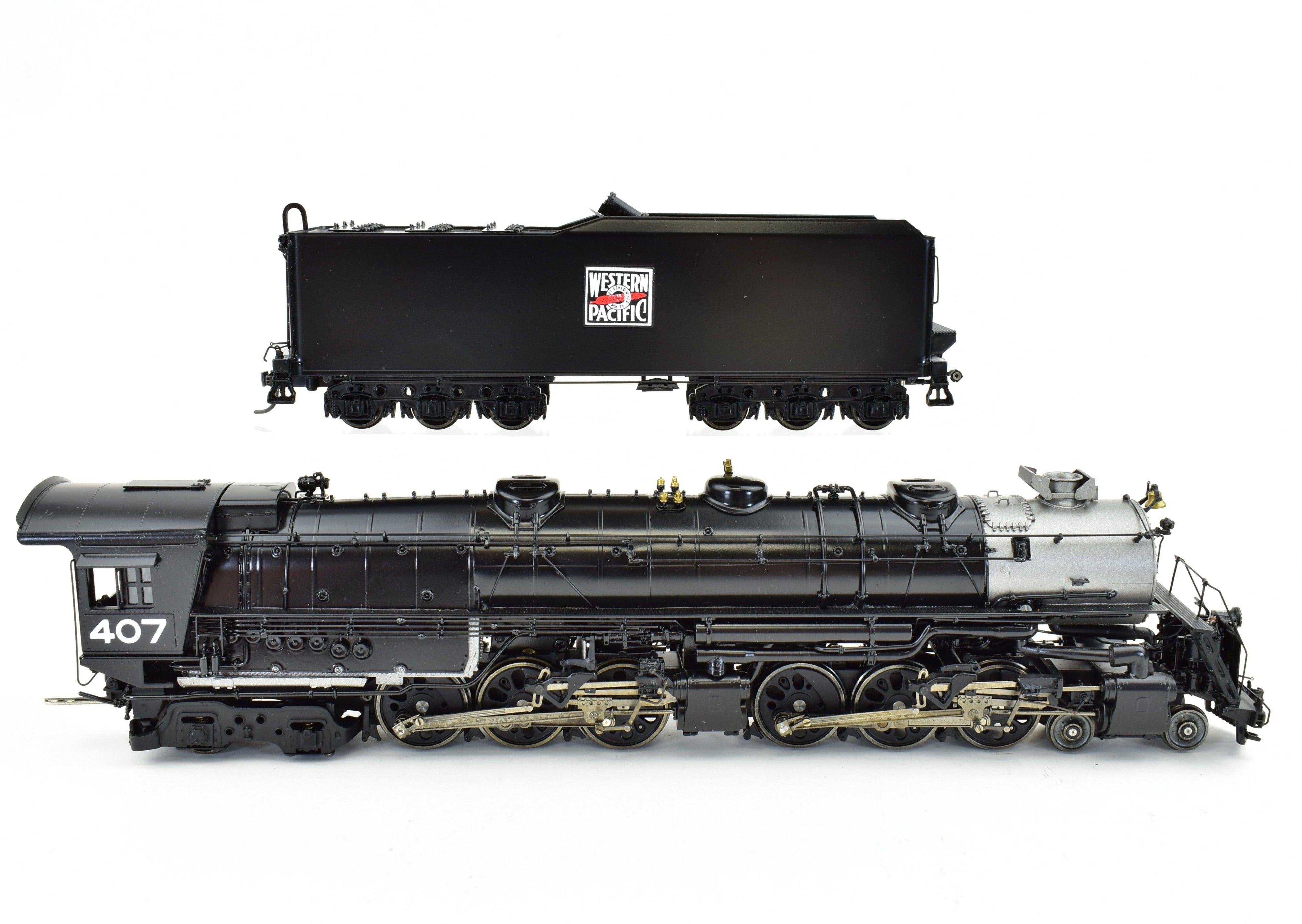 HO Scale Brass Precision Steam Locomotive - Precision Scale Co. WP - Western Pacific 4-6-6-4 Challenger FP Model