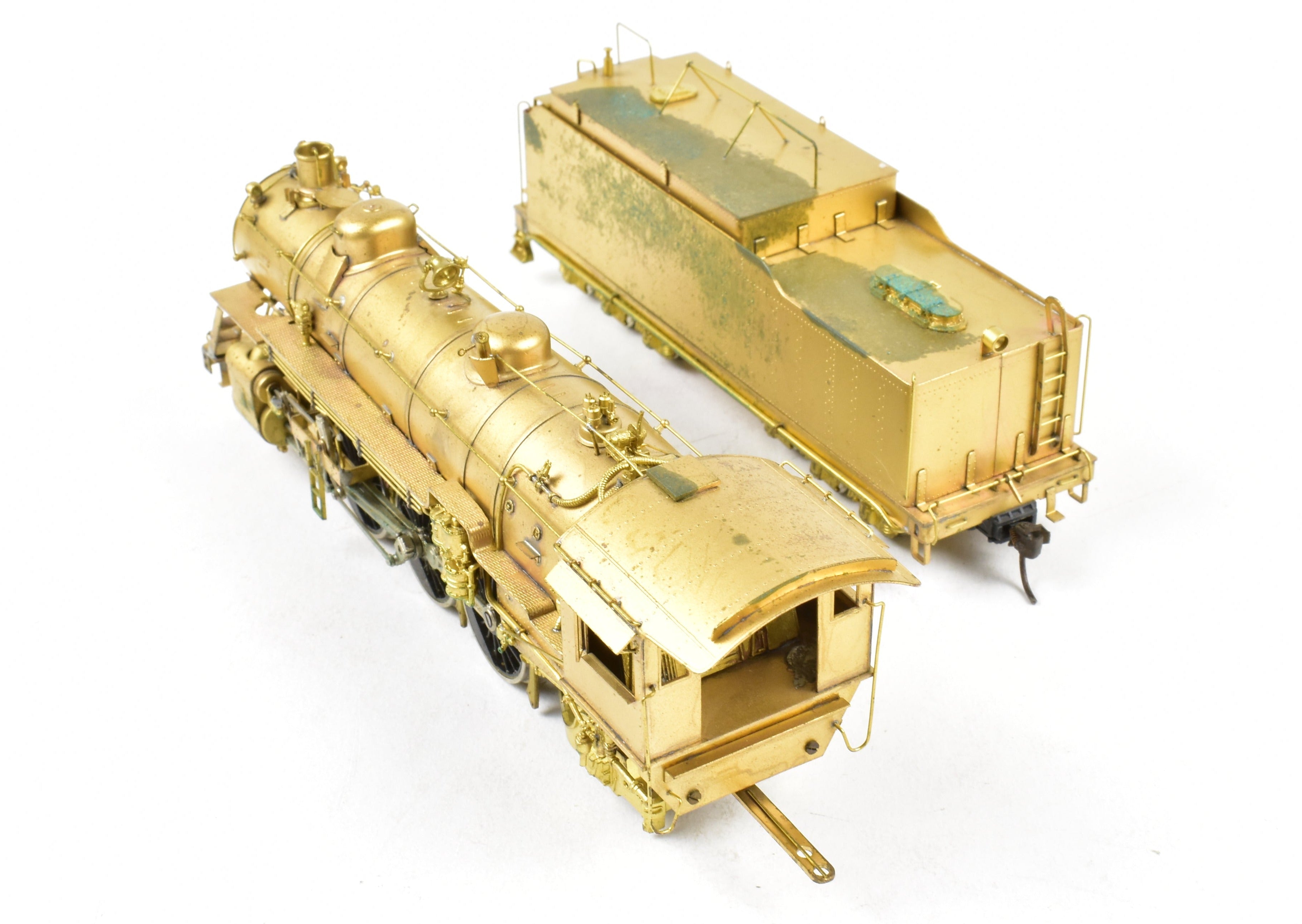 HO Scale Brass Hallmark Models Missouri Kansas Texas 4-6-2 H-3A Pacific Steam Locomotive Model