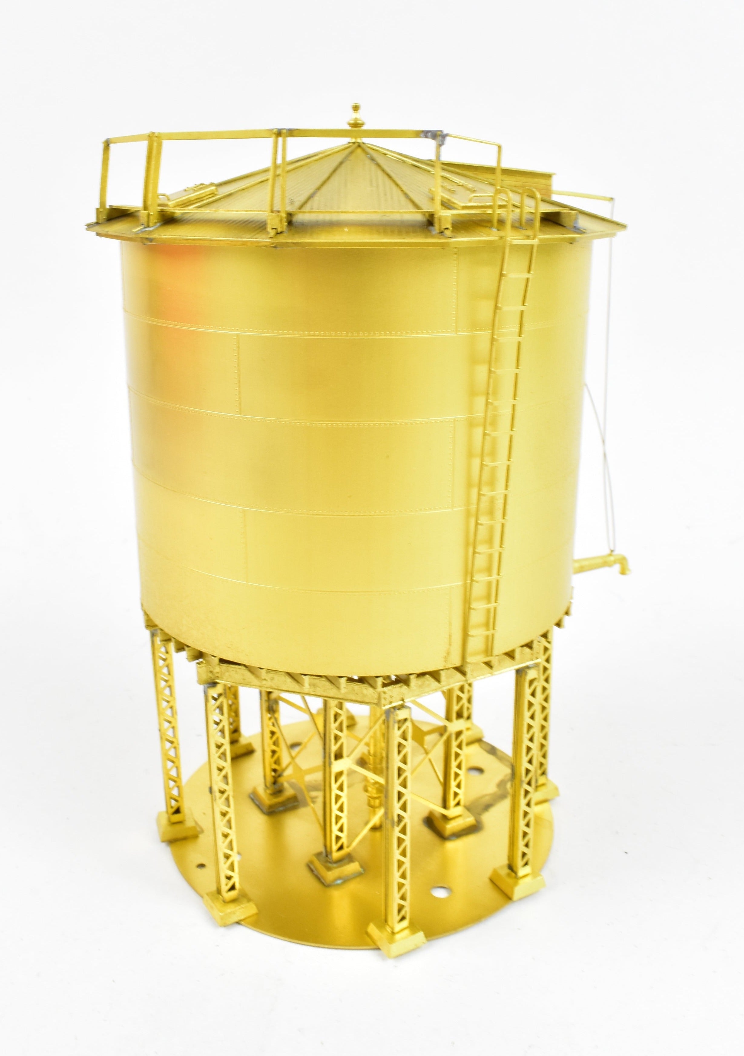 HO Brass PSC - 65,000 Gallon Steel Water Tank with Spout, Excellent Model