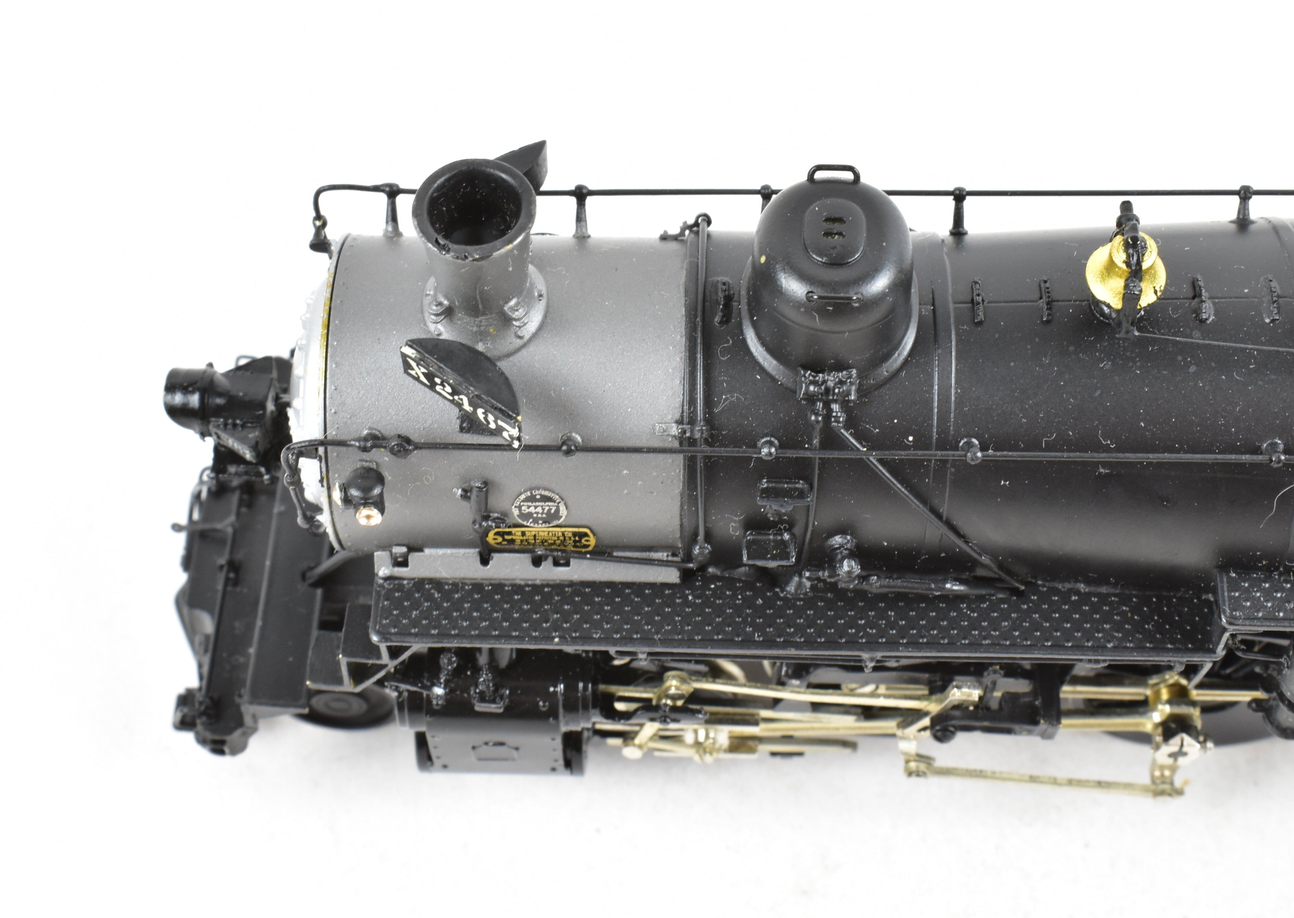 HO Scale Brass Precision Model Train by Precision Scale Co. - Southern Pacific Class P - 8 4 - 6 - 2 Steam Locomotive Custom Painted with Number 2467