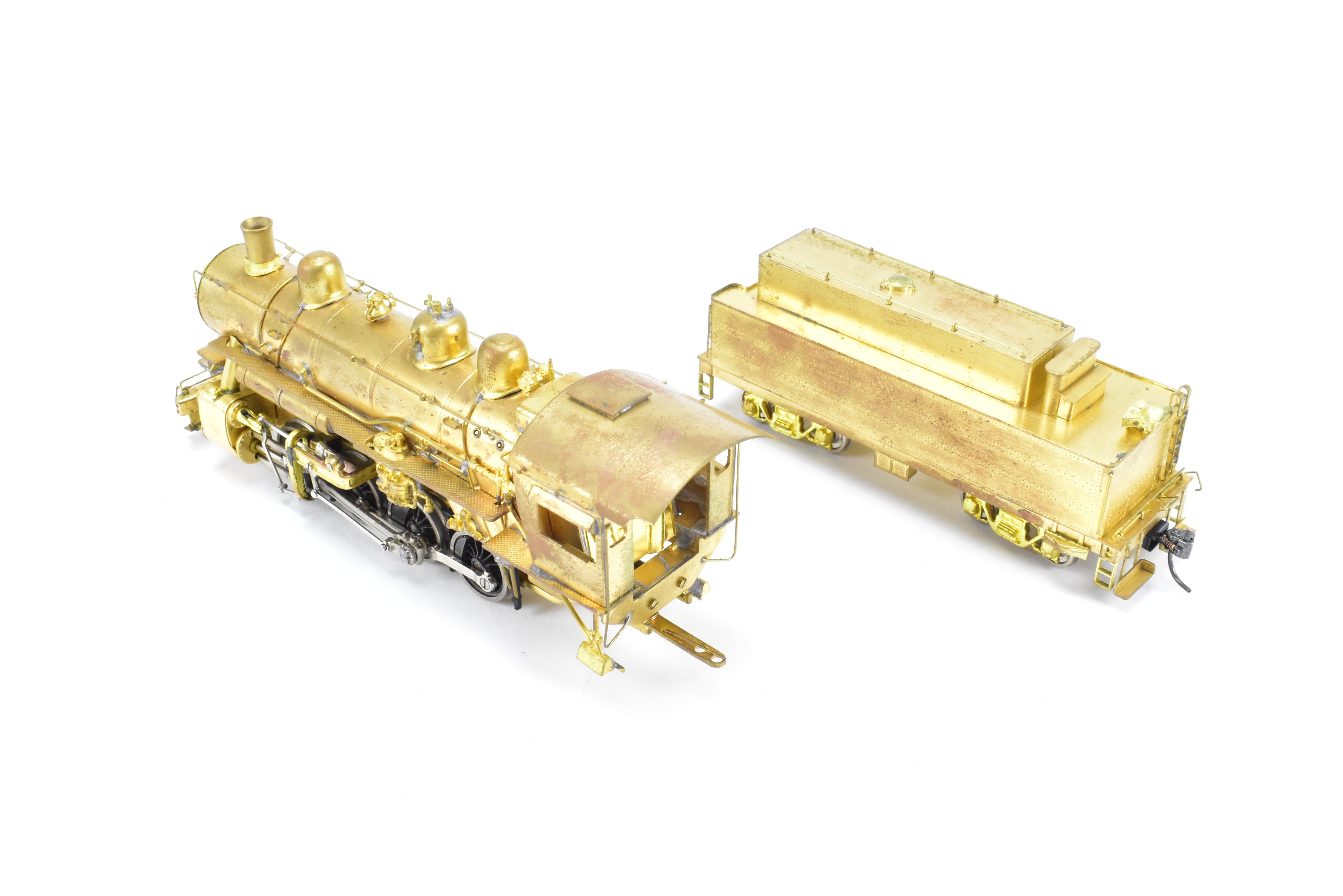 High - Quality HO Scale Brass Balboa Model Train - Southern Pacific Class SE - 4 0 - 8 - 0 Steam Locomotive