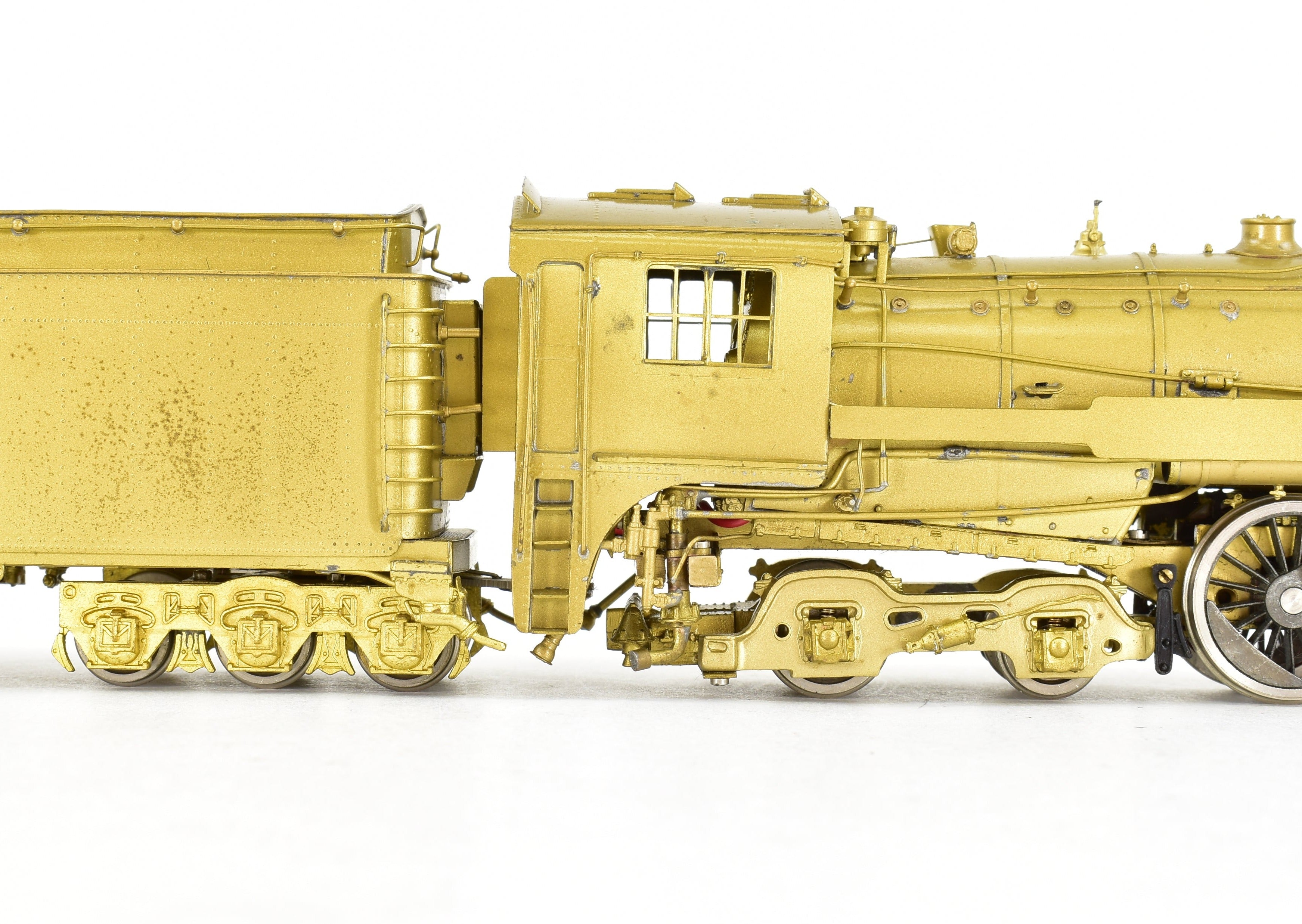 HO Scale Brass Model Train - Van Hobbies CPR Canadian Pacific Railway H - 1 - a.b. 4 - 6 - 4 Hudson Locomotive Replica