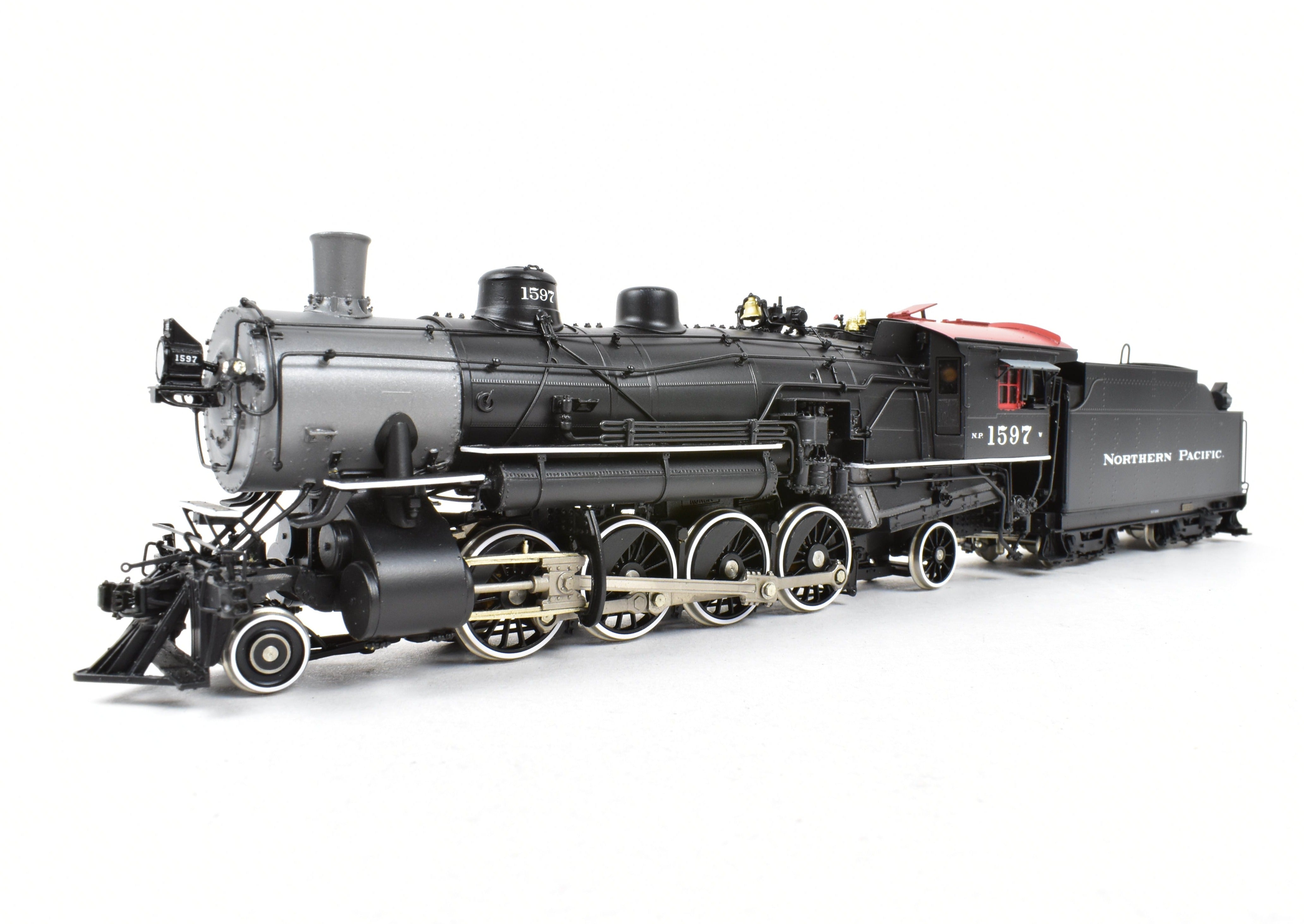 HO Scale Brass W&R Enterprises NP Northern Pacific Class W 2-8-2 Ver 1A Factory Painted #1597