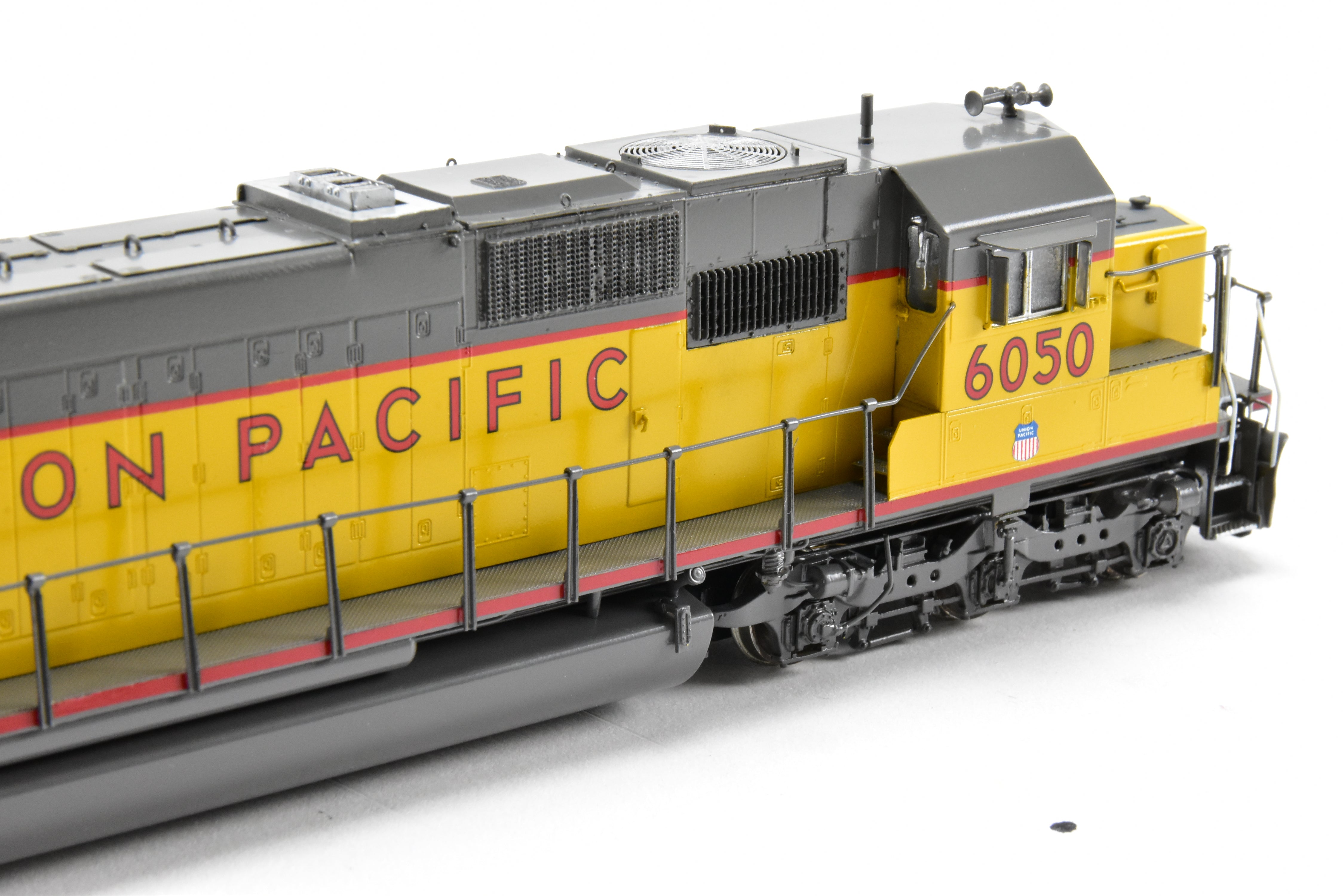 HO Scale Brass Union Pacific EMD SD60 Locomotive Model by Overland Models, Inc., Custom Painted with Road Number 6050