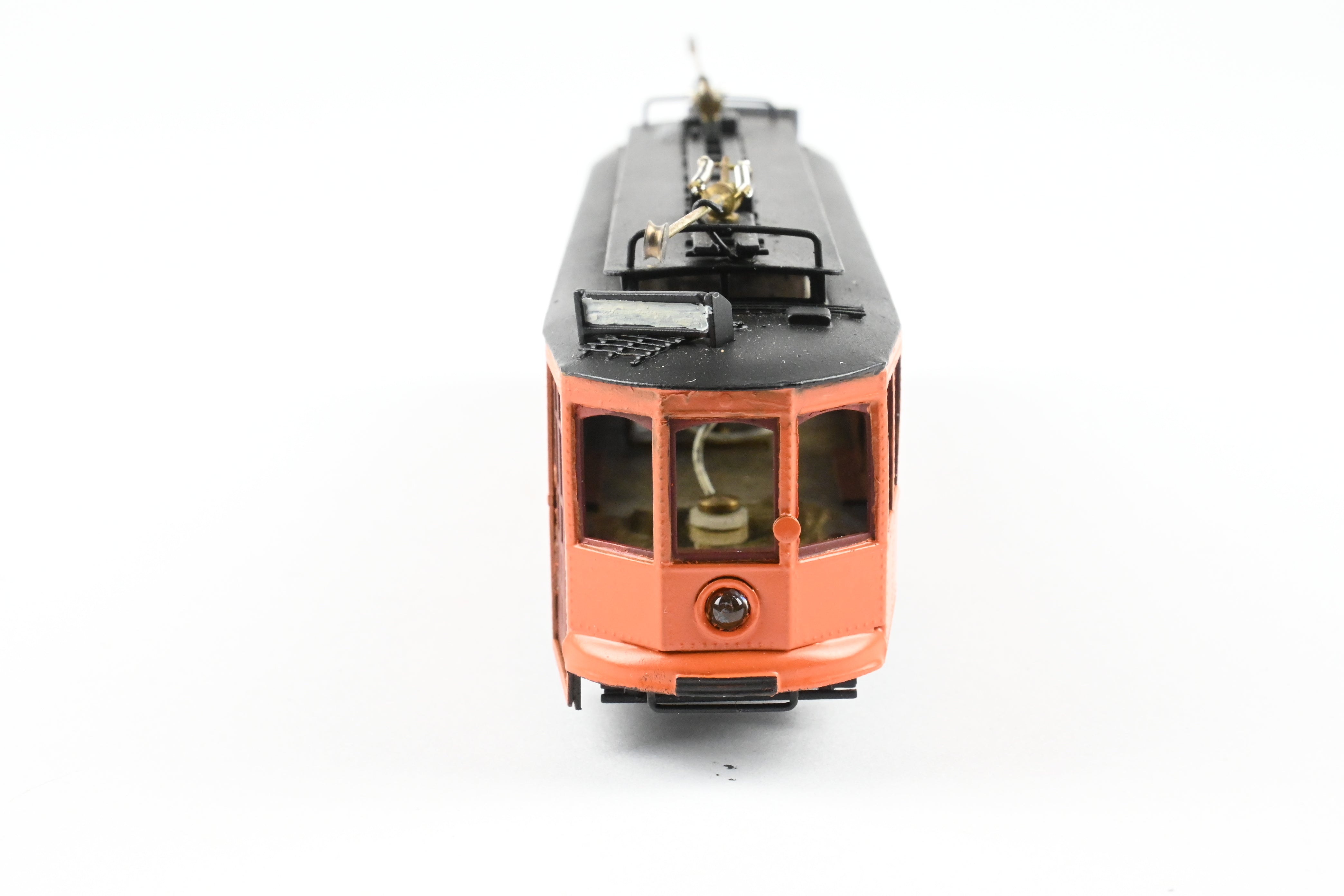 HO Scale Brass Fairfield Pittsburgh Railway Co. Unlettered Double End Trolley