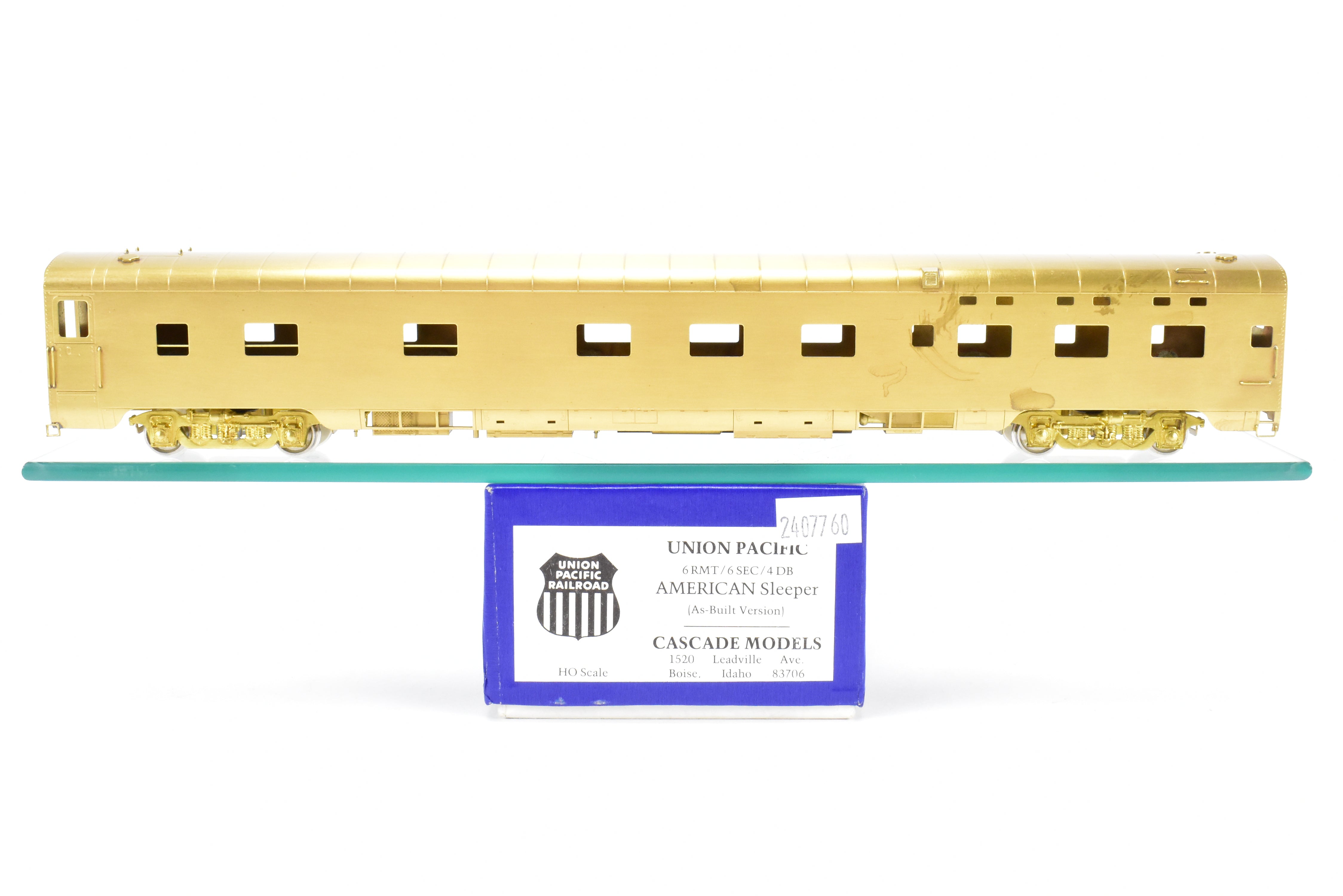 HO Scale Brass UP - Union Pacific 6-6-4 American Sleeper by Cascade Models