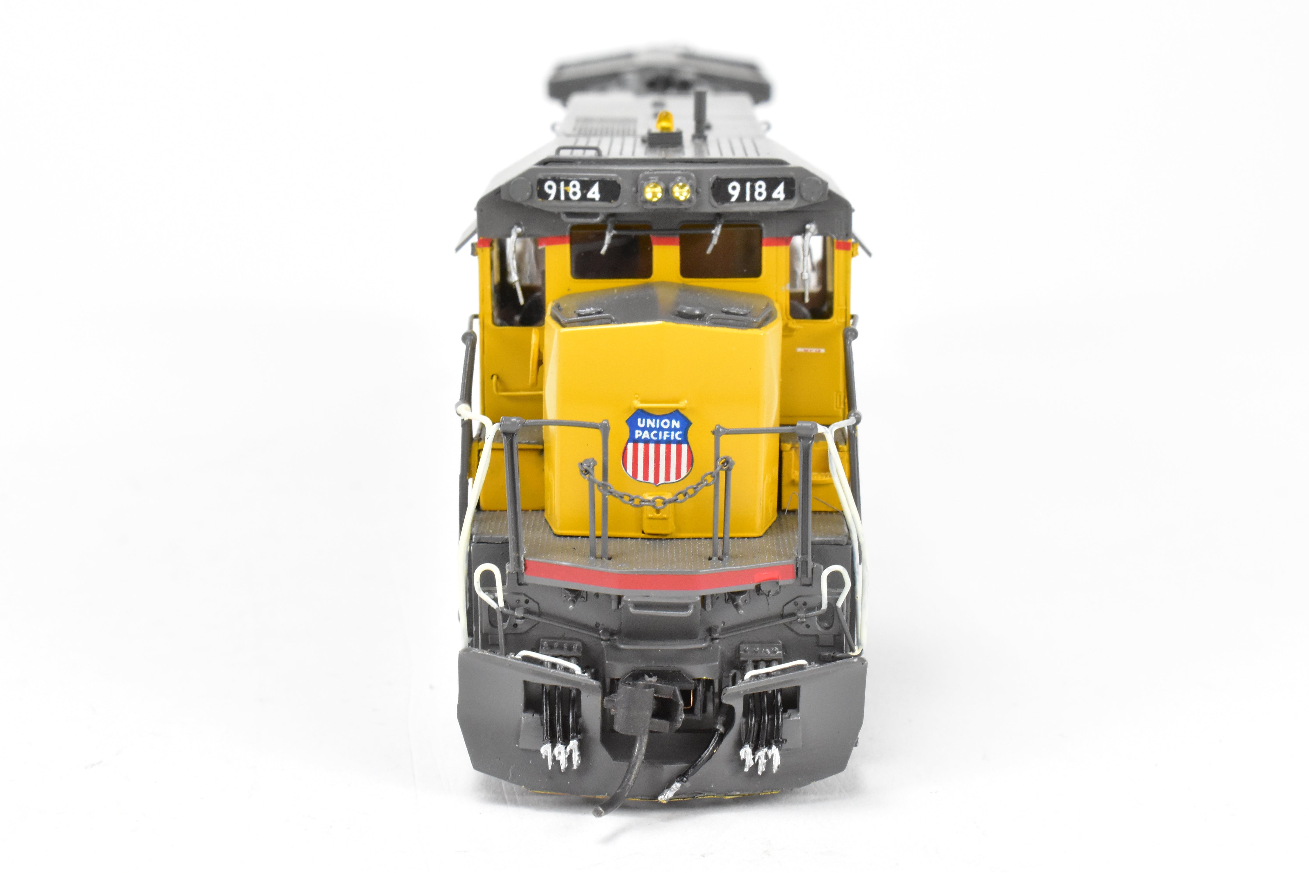HO Scale Brass Union Pacific GE Dash 8 - 40C Locomotive Model by Overland Models, Inc. Custom Painted with Road Number 9184