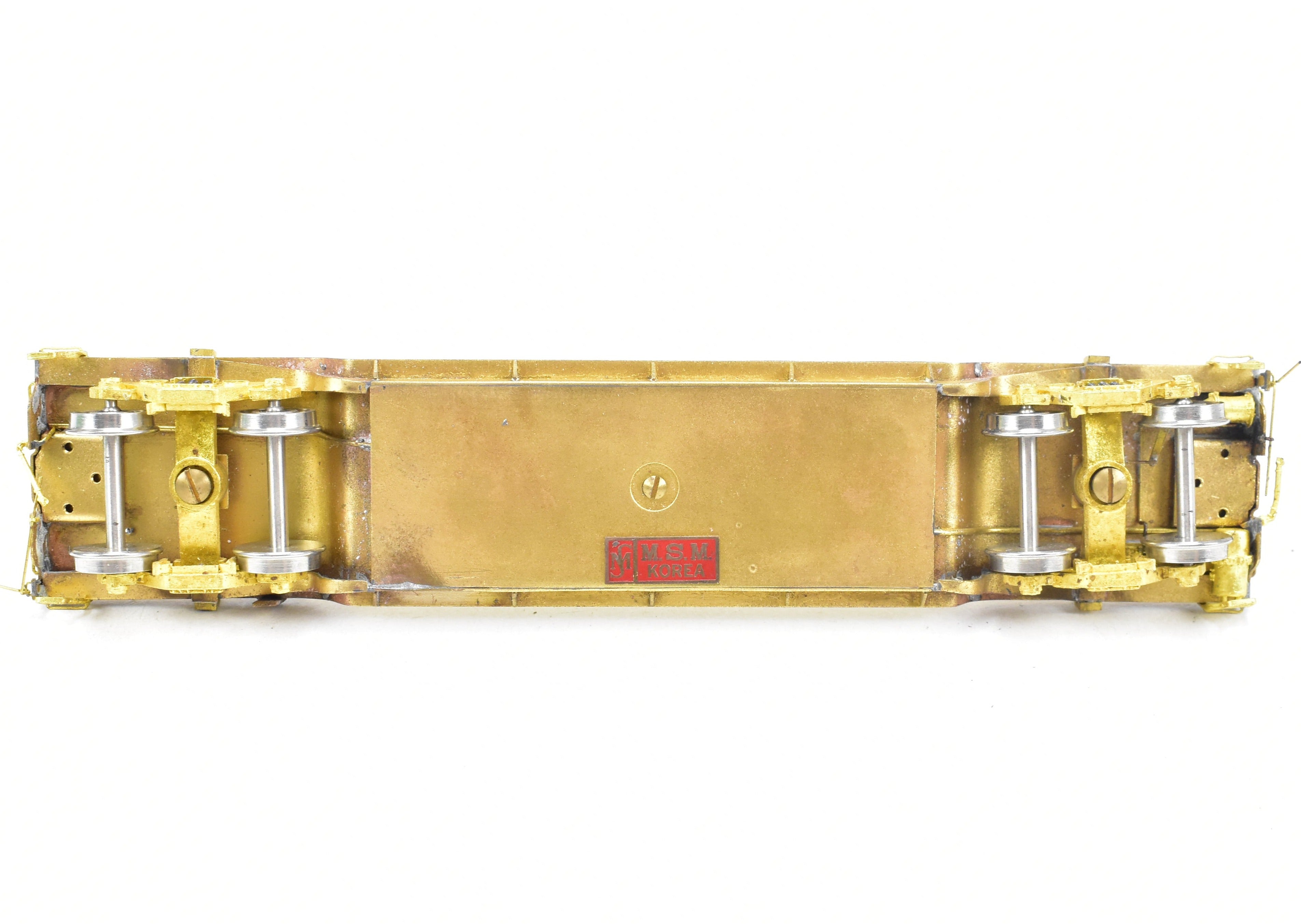 HO Brass 45' Depressed Center Flat Car by OMI - Various Roads
