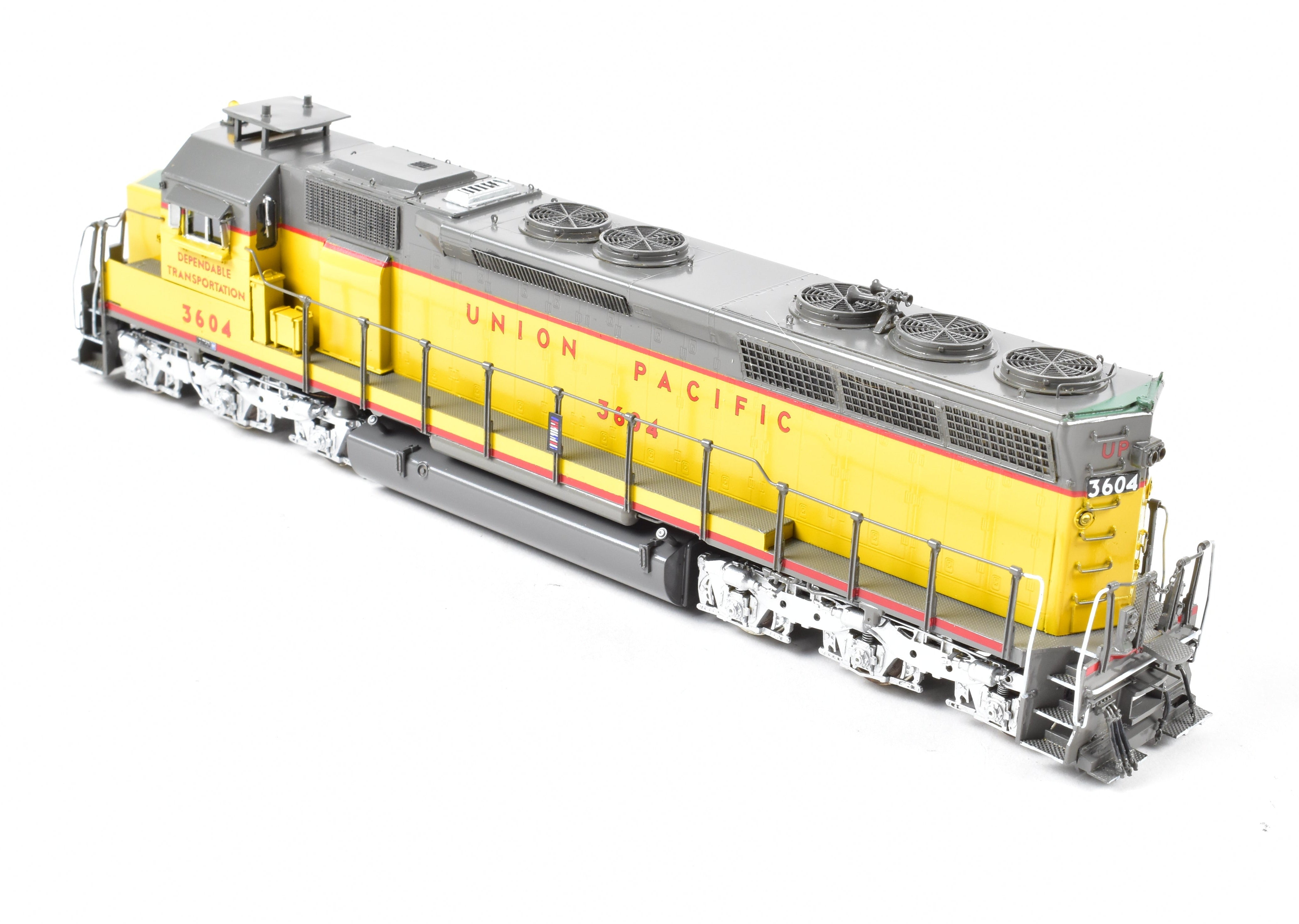 HO Scale Brass Union Pacific EMD SD45 Model Train Pro - Painted No. 3604 by Overland Models, Inc.
