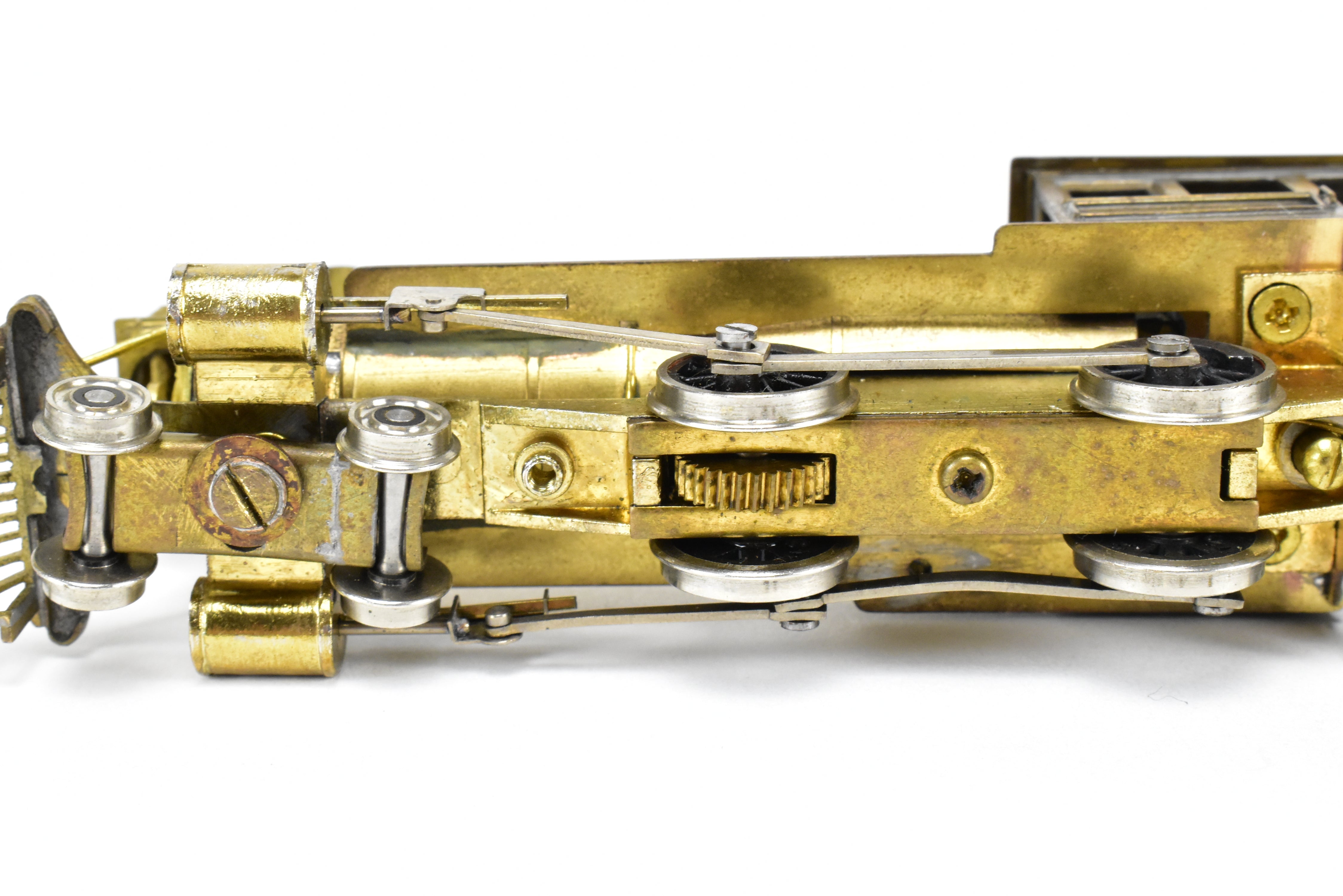 HOn3 Scale Brass American 4-4-0 Steam Locomotive by Far East Distributors (FED) Circa 1880 with Modified Details