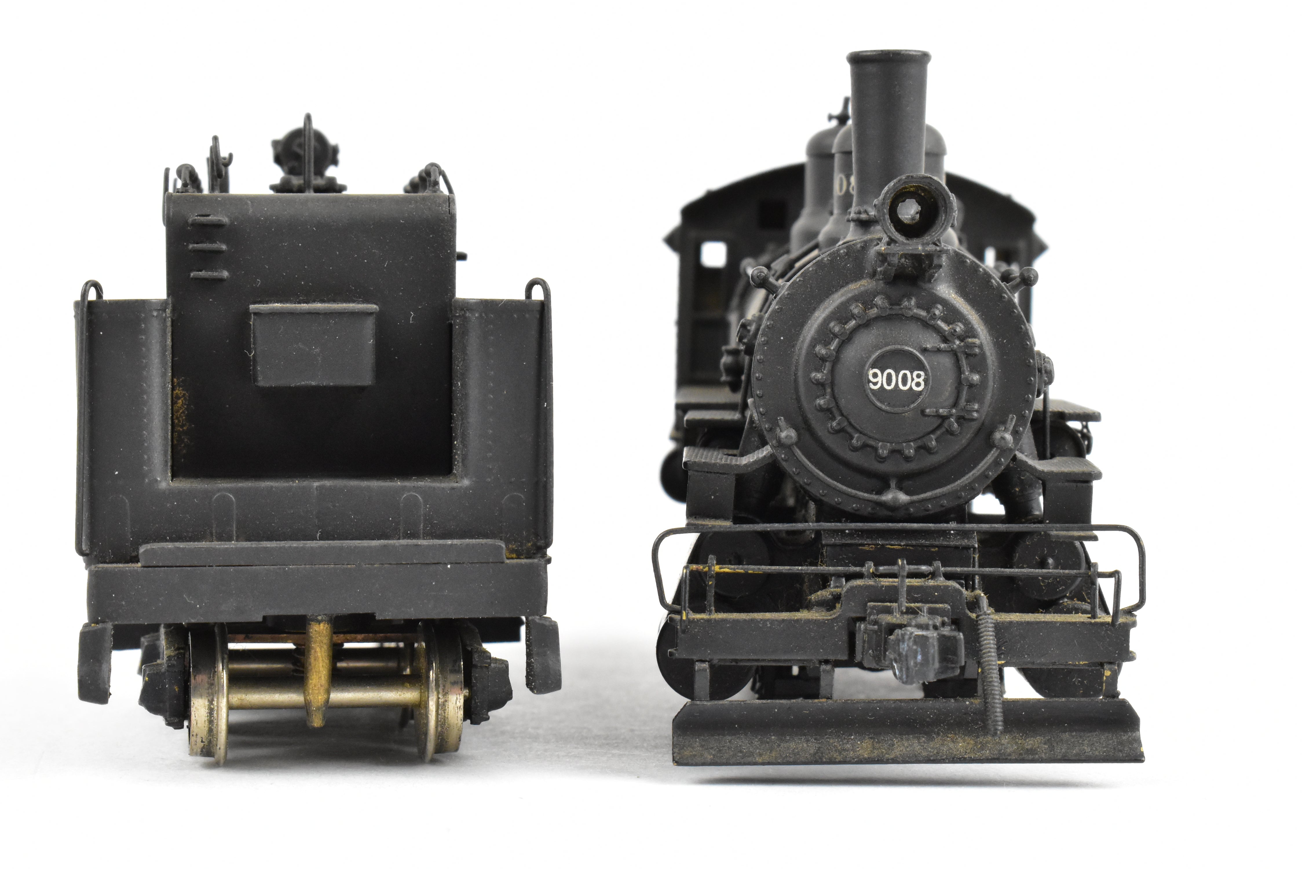 HO Scale Brass Balboa ATSF Santa Fe 9000 Class 0-6-0 Switcher #9008 Custom Painted
