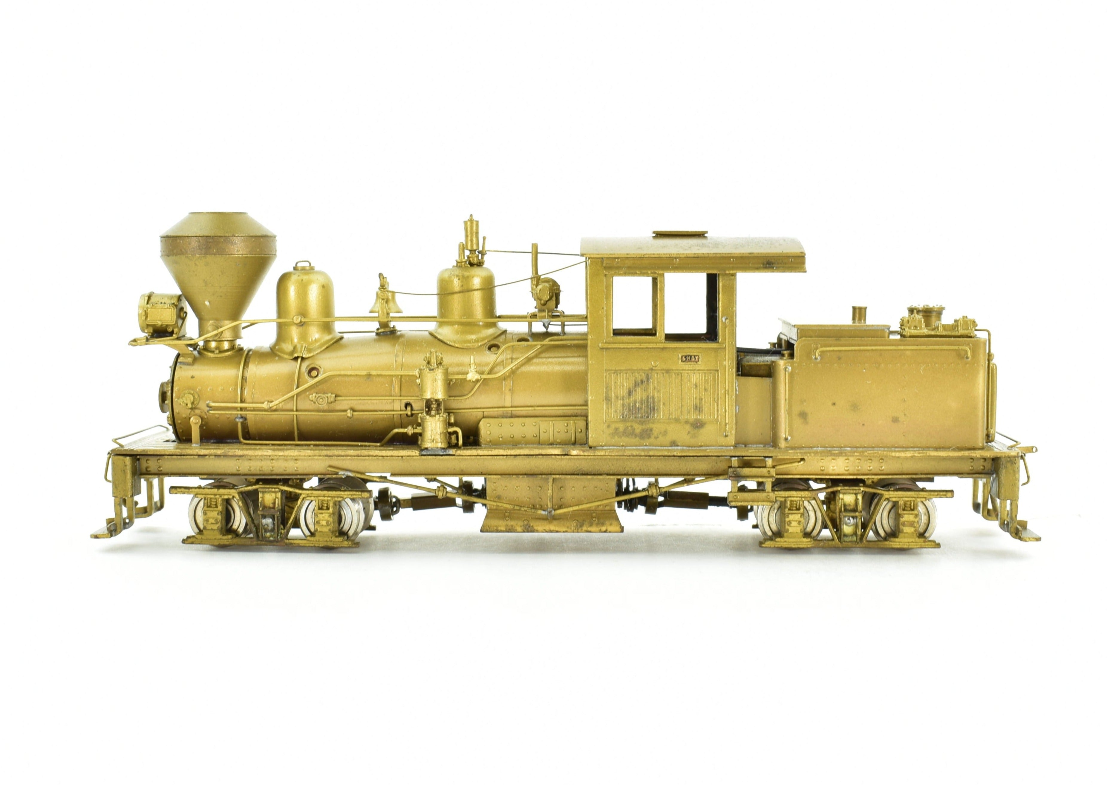 1969 Run HOn3 Brass PFM - United Cowichan Railroad 25 - ton Shay Model