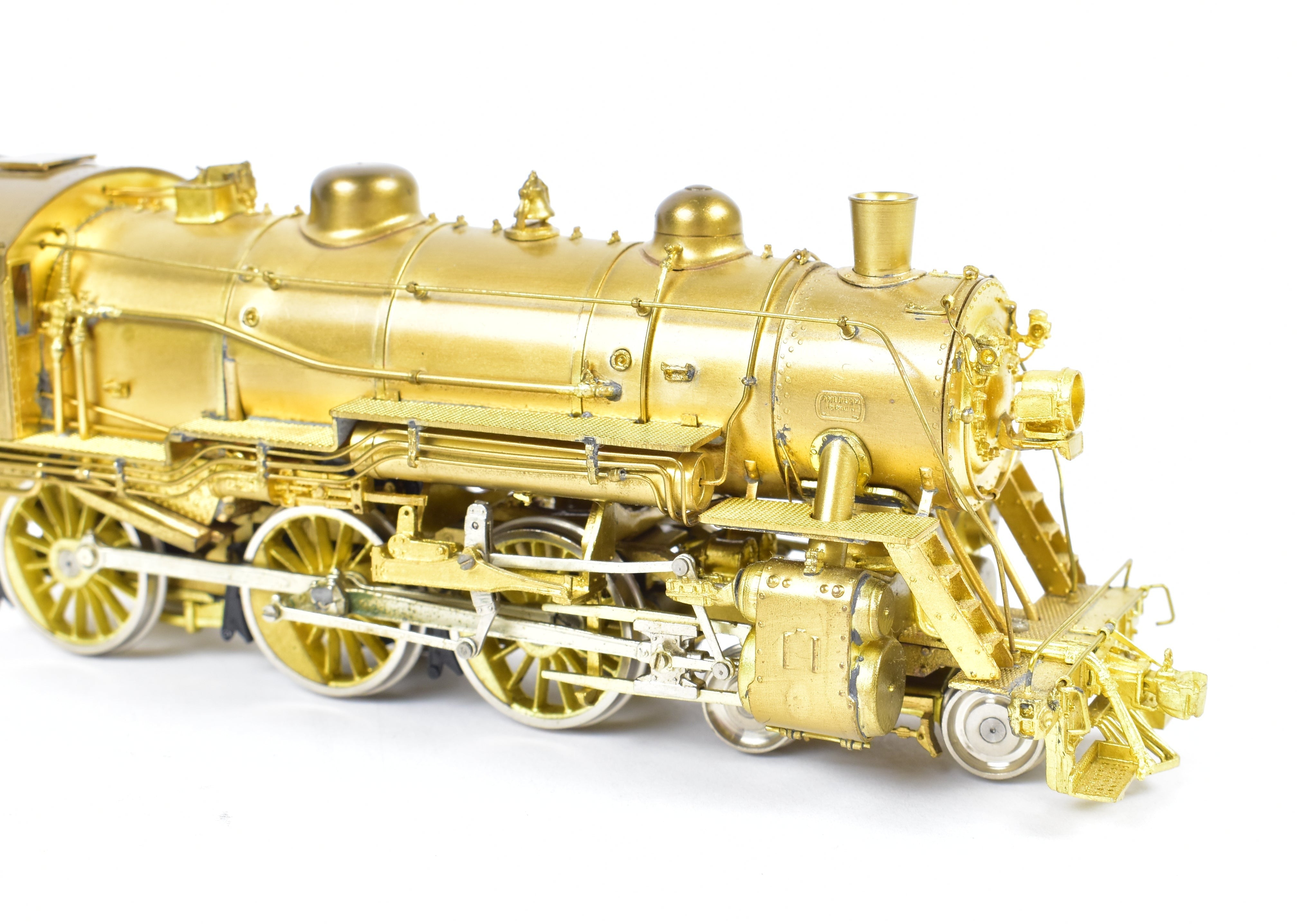 HO Scale Brass Model Train - Overland Models Inc. Rutland Railroad F - 2j 4 - 6 - 0 Locomotive Series #74 - 79