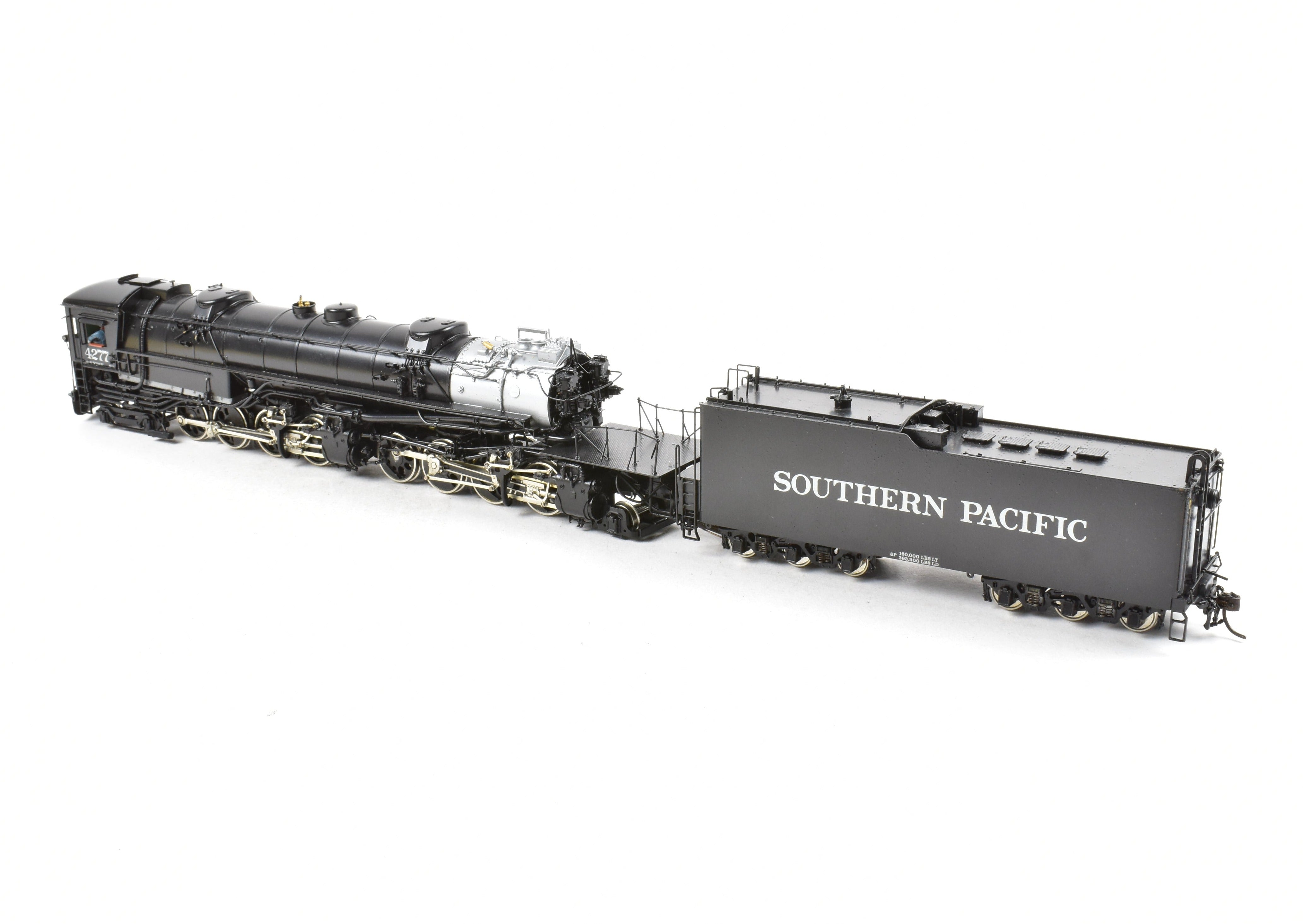 1974 HO Brass Tenshodo SP Southern Pacific AC - 12 4 - 8 - 8 - 2 Cab Forward No. 4277 Factory Painted Crown Model