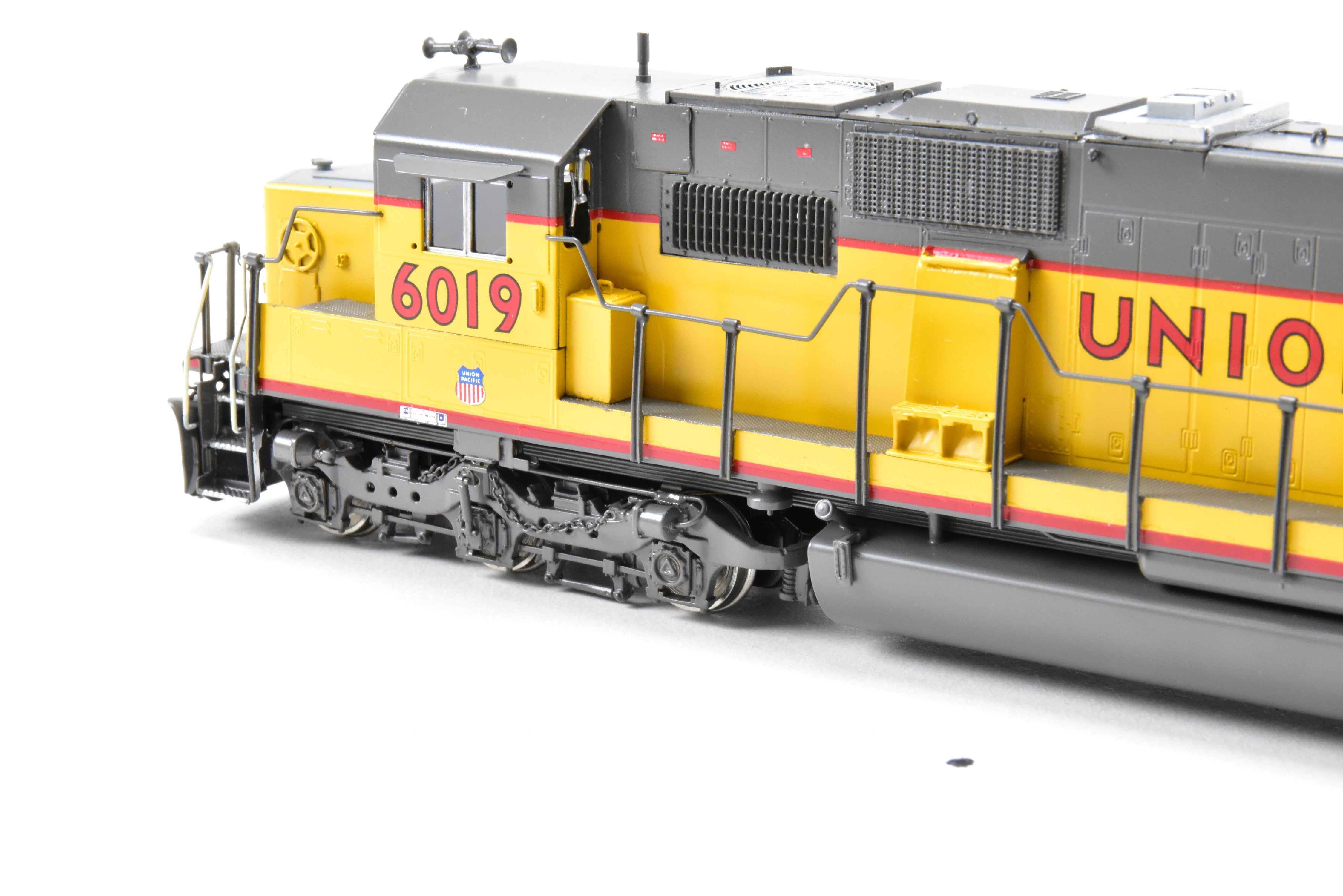 HO Scale Brass Union Pacific EMD SD60 Custom Painted Locomotive Model No. 6019 by Overland Models, Inc.