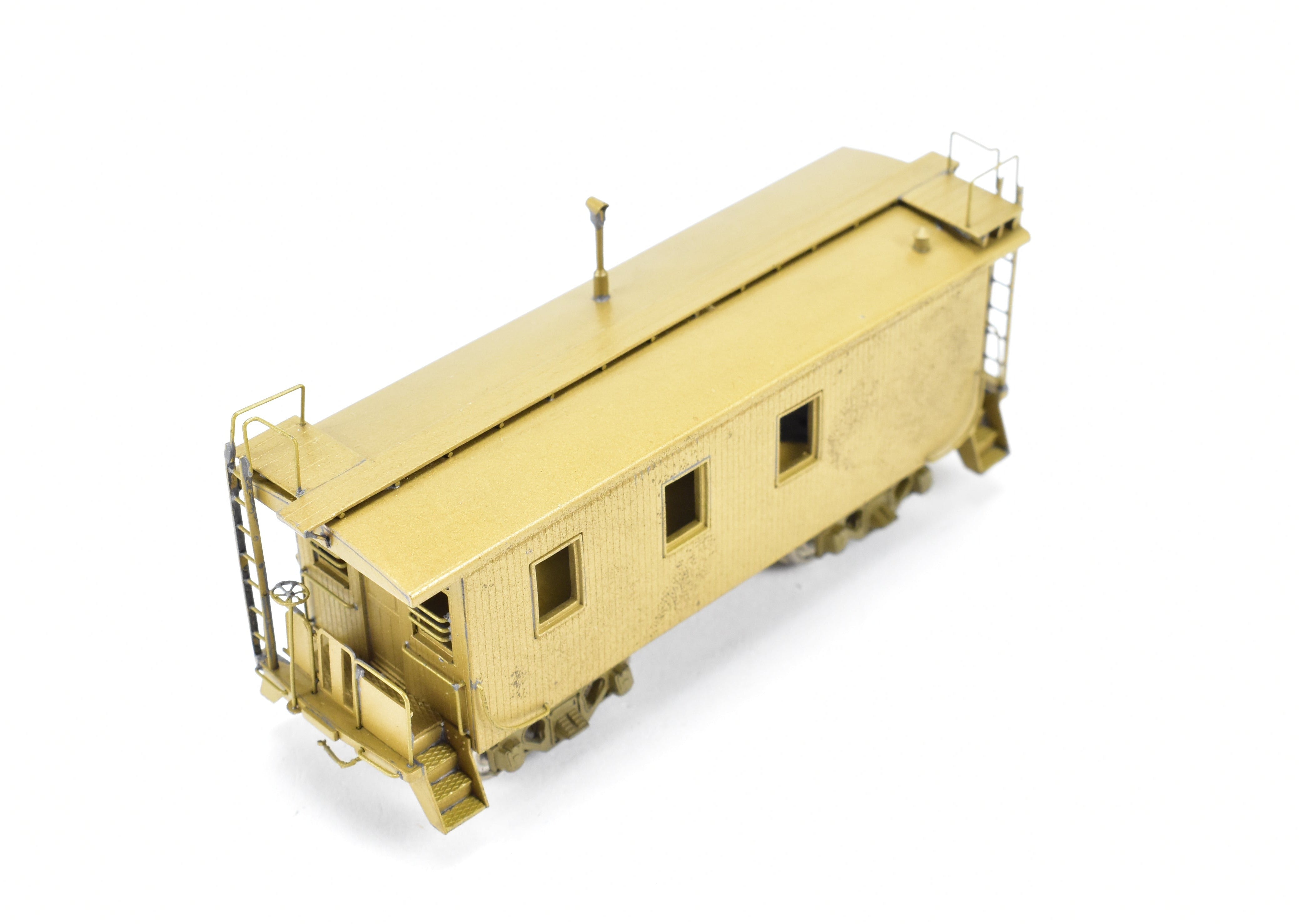HO Scale Brass Model of Oriental Limited Great Northern 25 - Foot Yard Service Caboose
